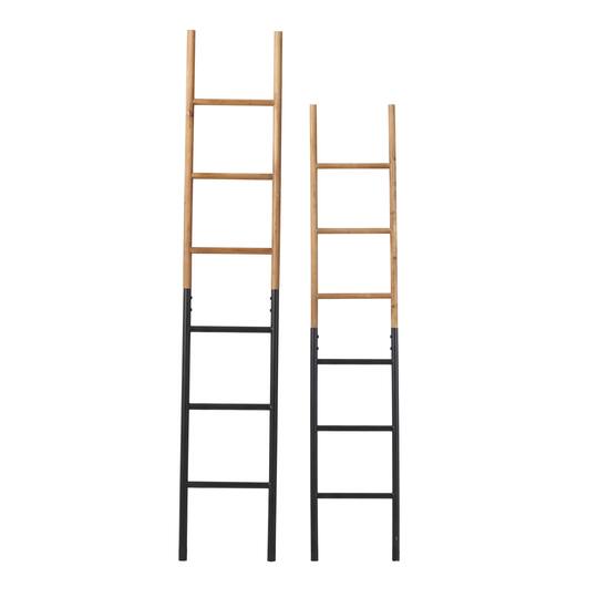 Brown Metal Industrial Ladder Set | Michaels