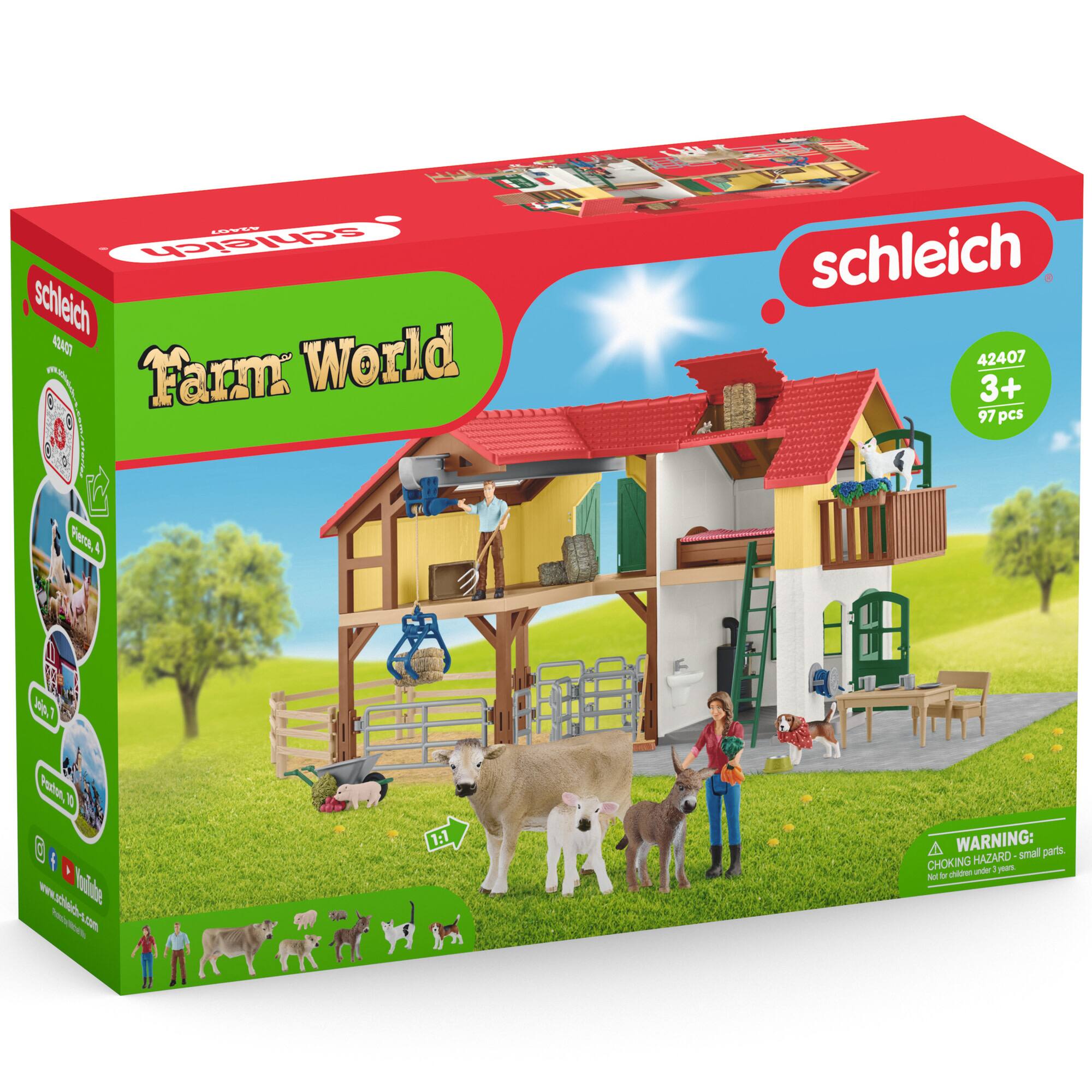 Schleich Farm World Large Farm House Playset