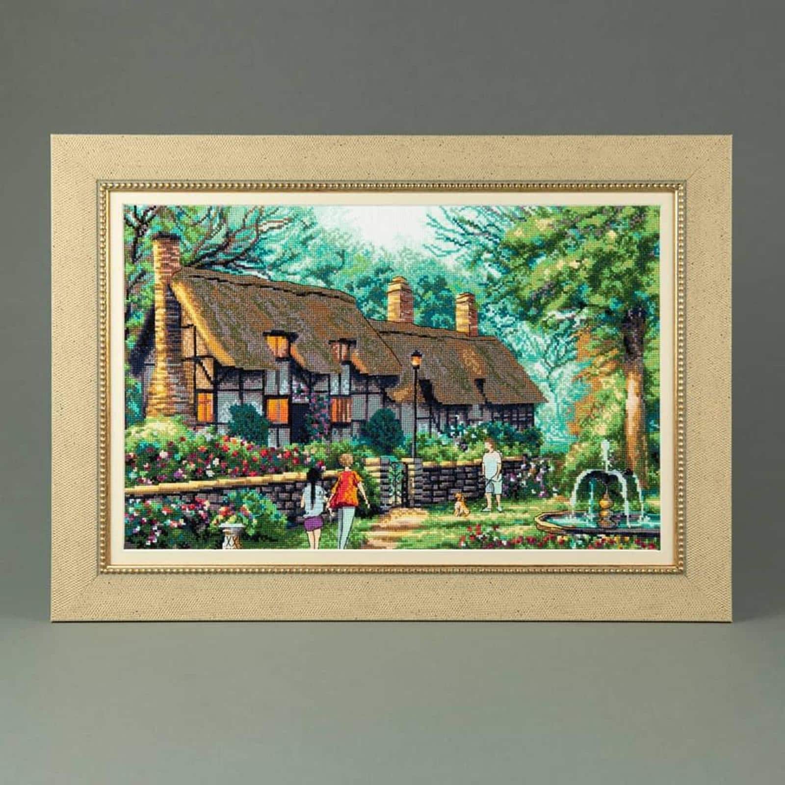 Charivna Mit Cross Stitch Kit Mirror Water