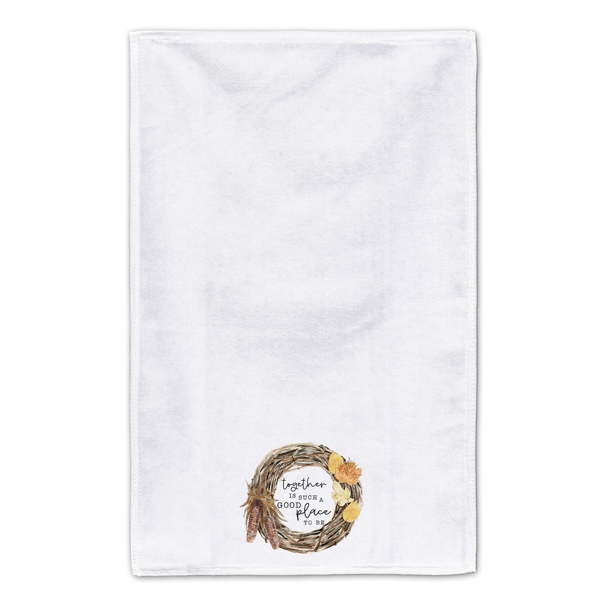 Together Wreath Tea Towel Set
