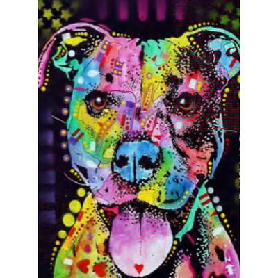 Sparkly Selections Colorful Pitbull Diamond Painting Kit, Square ...