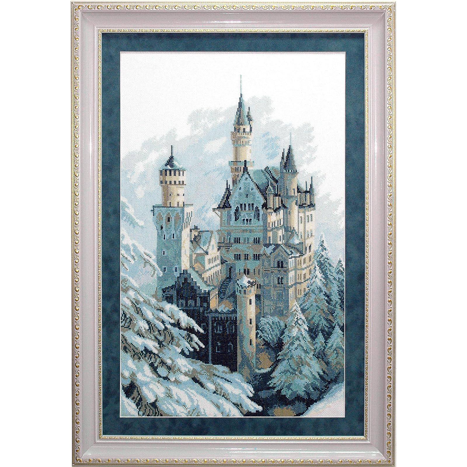 Charivna Mit Winter Castle Cross Stitch Kit