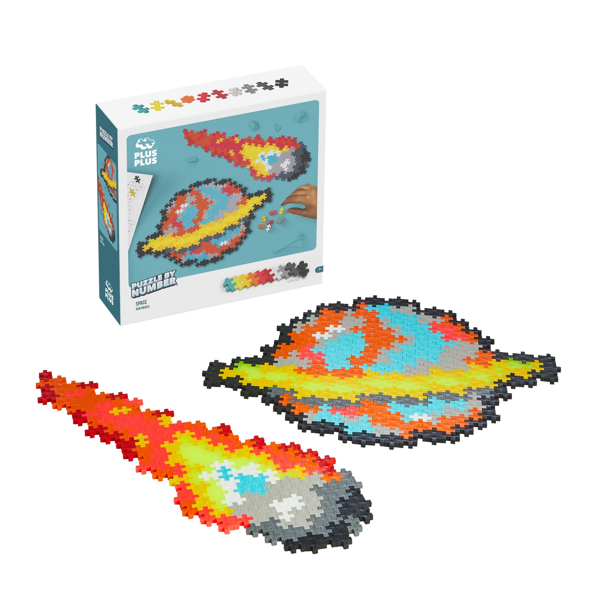 Plus-Plus&#xAE; Space 500 Piece Puzzle by Number&#xAE;