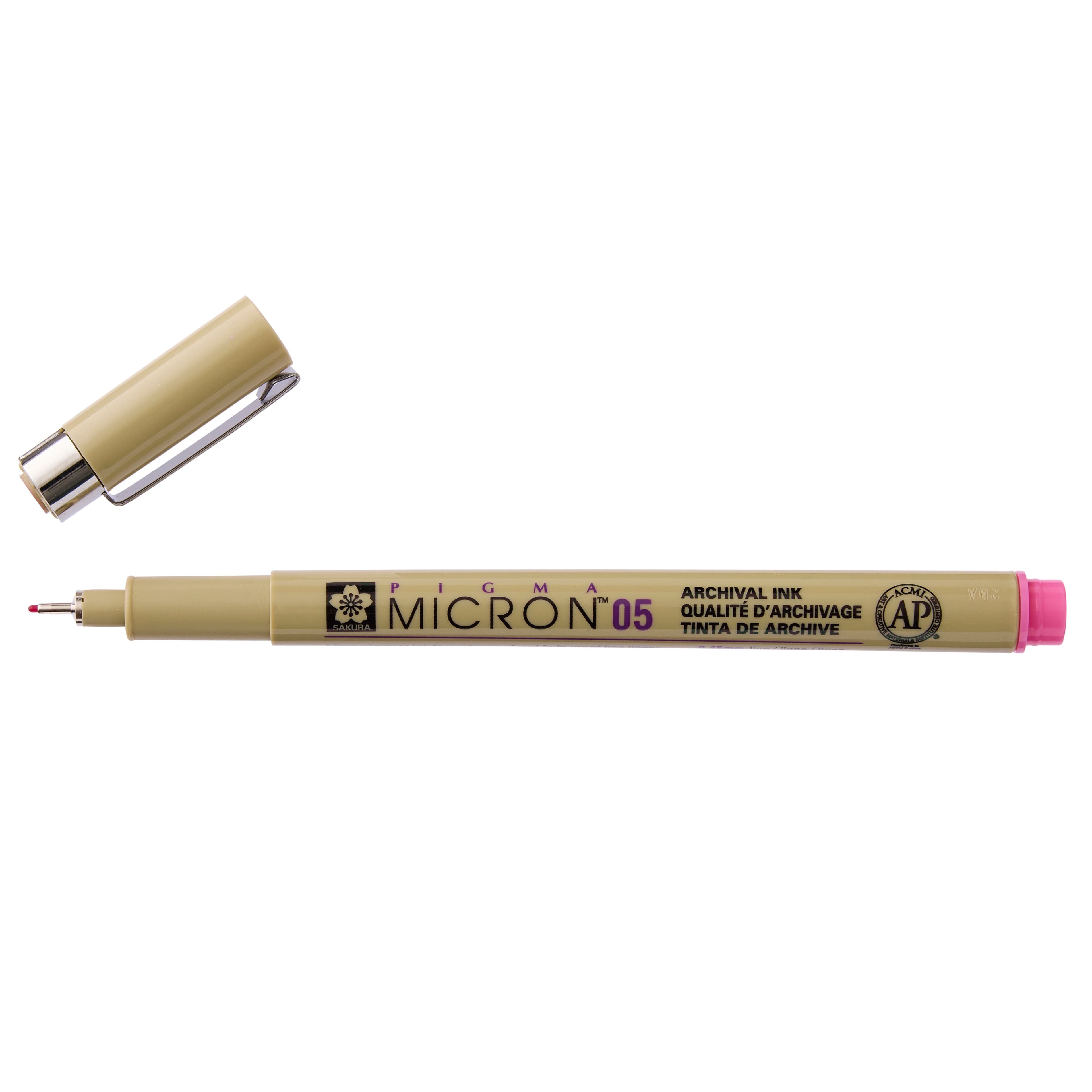 Stylo &#xE0; pointe fine 05 Micron de Pigma