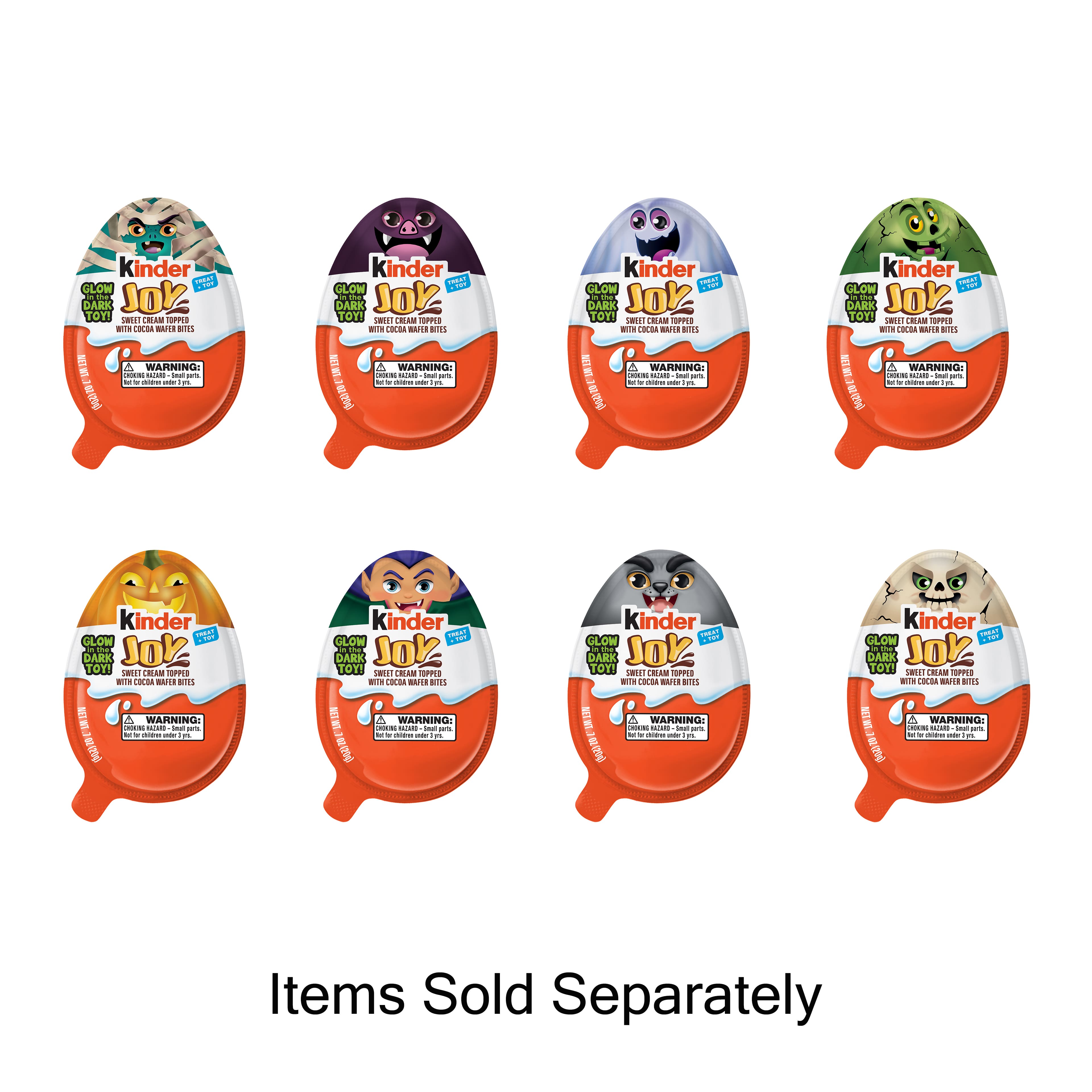 Assorted Kinder Joy Halloween Treat &#x26; Toy