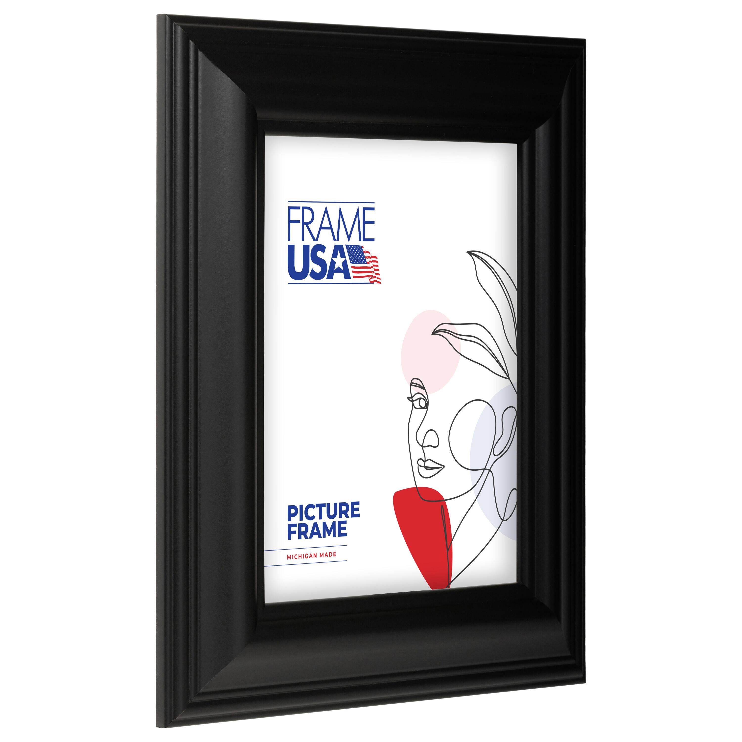 Frame USA Executive Black Single Image Picture Frame