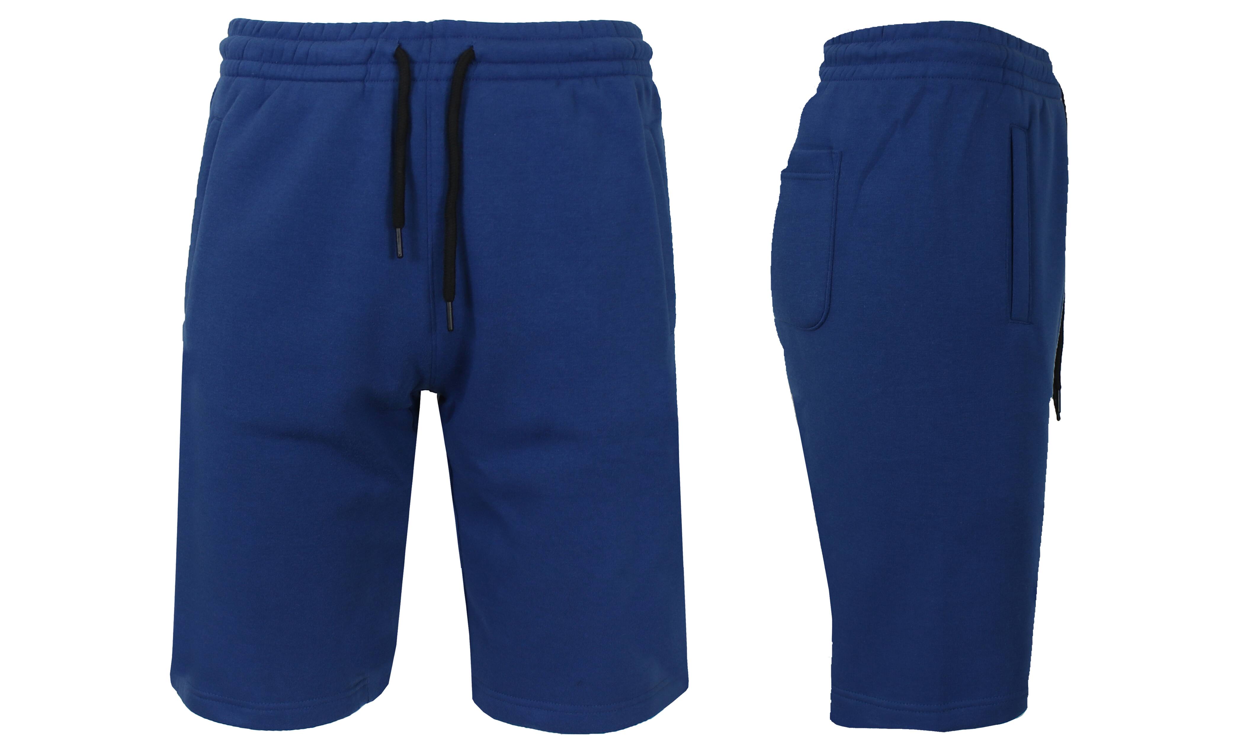 Galaxy By Harvic Men's Classic Jogger Lounge Shorts in Navy Blue | 2XL | Michaels®