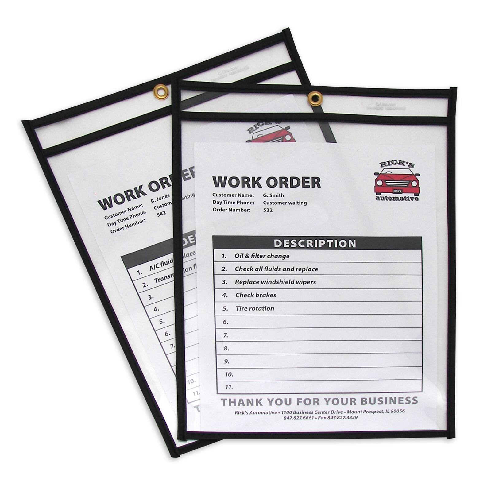 CLine® 9" x 12" Shop Ticket Holders, 25ct. Michaels
