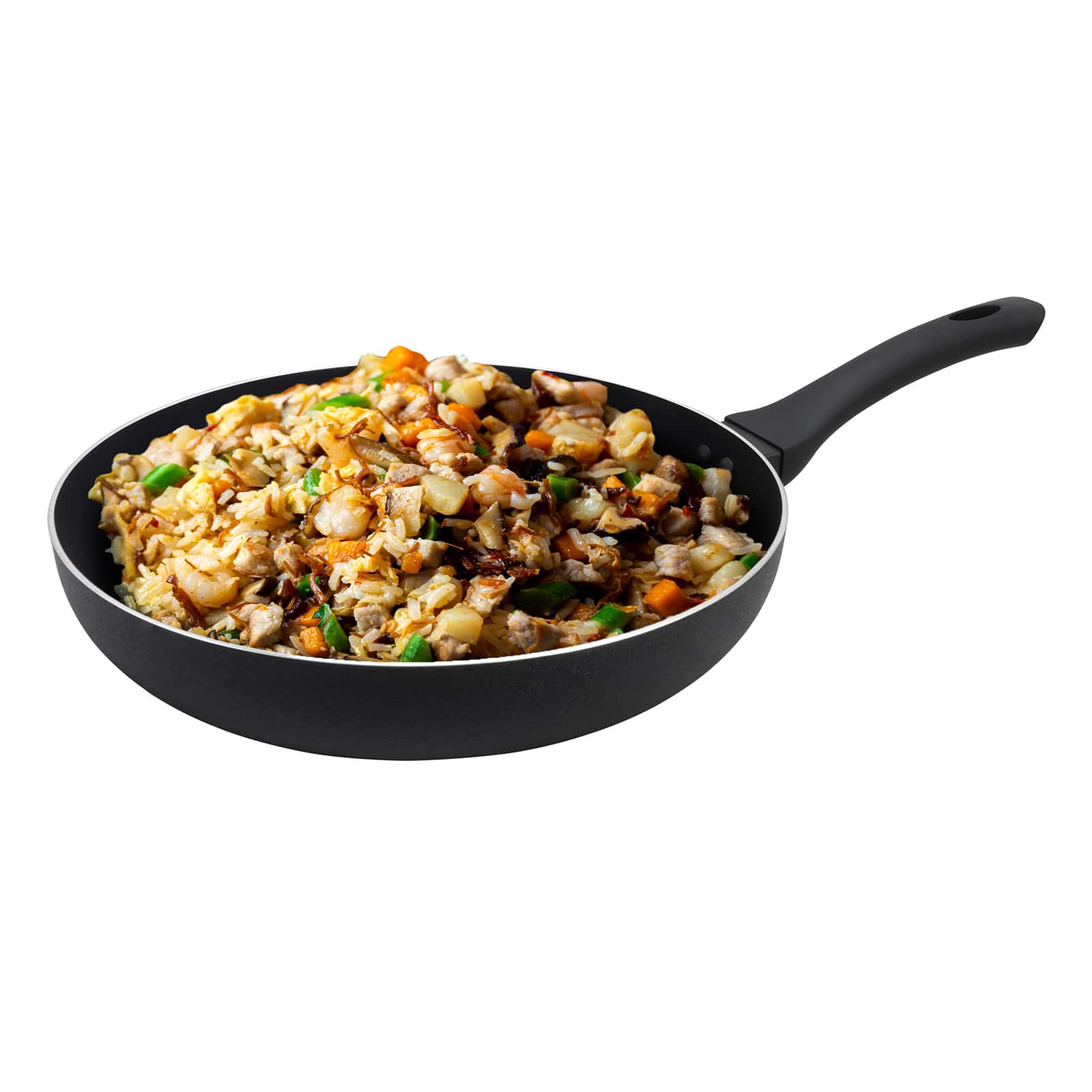Oster Ashford 12&#x22; Black Aluminum Frying Pan