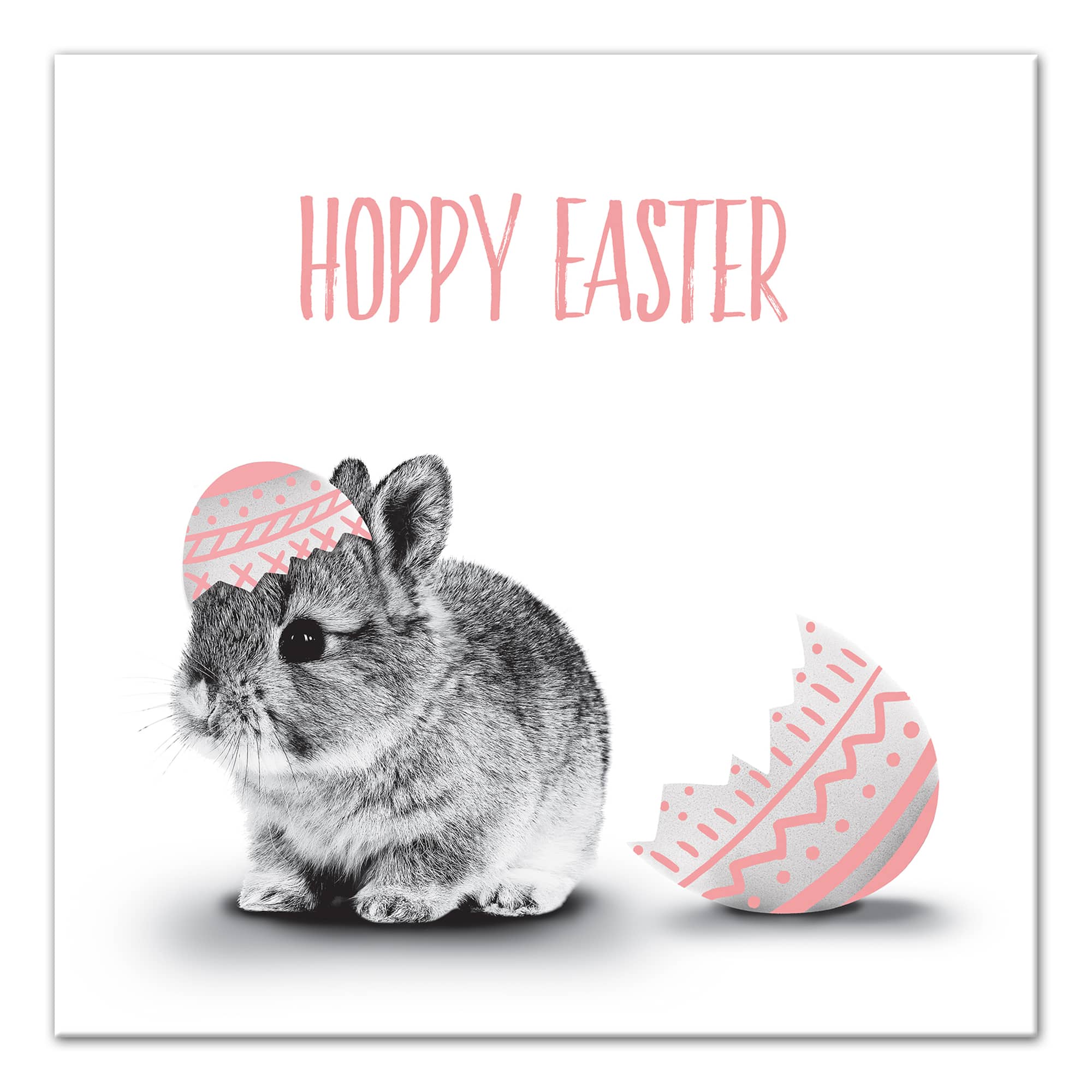 Hatched Bunny Canvas Wall Art