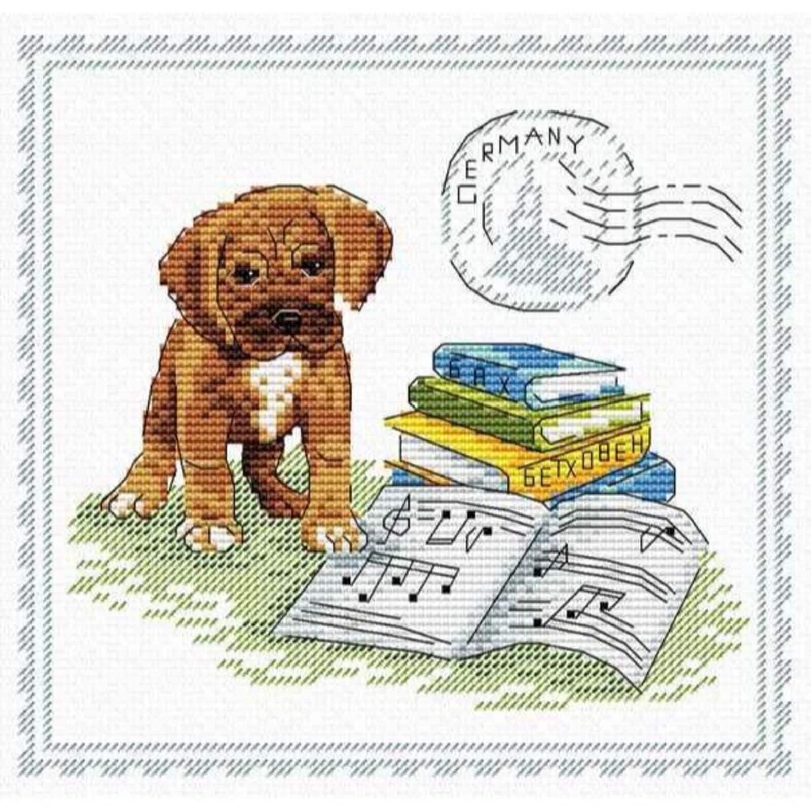 MP Studia My Best Friend. Germany Cross Stitch Kit