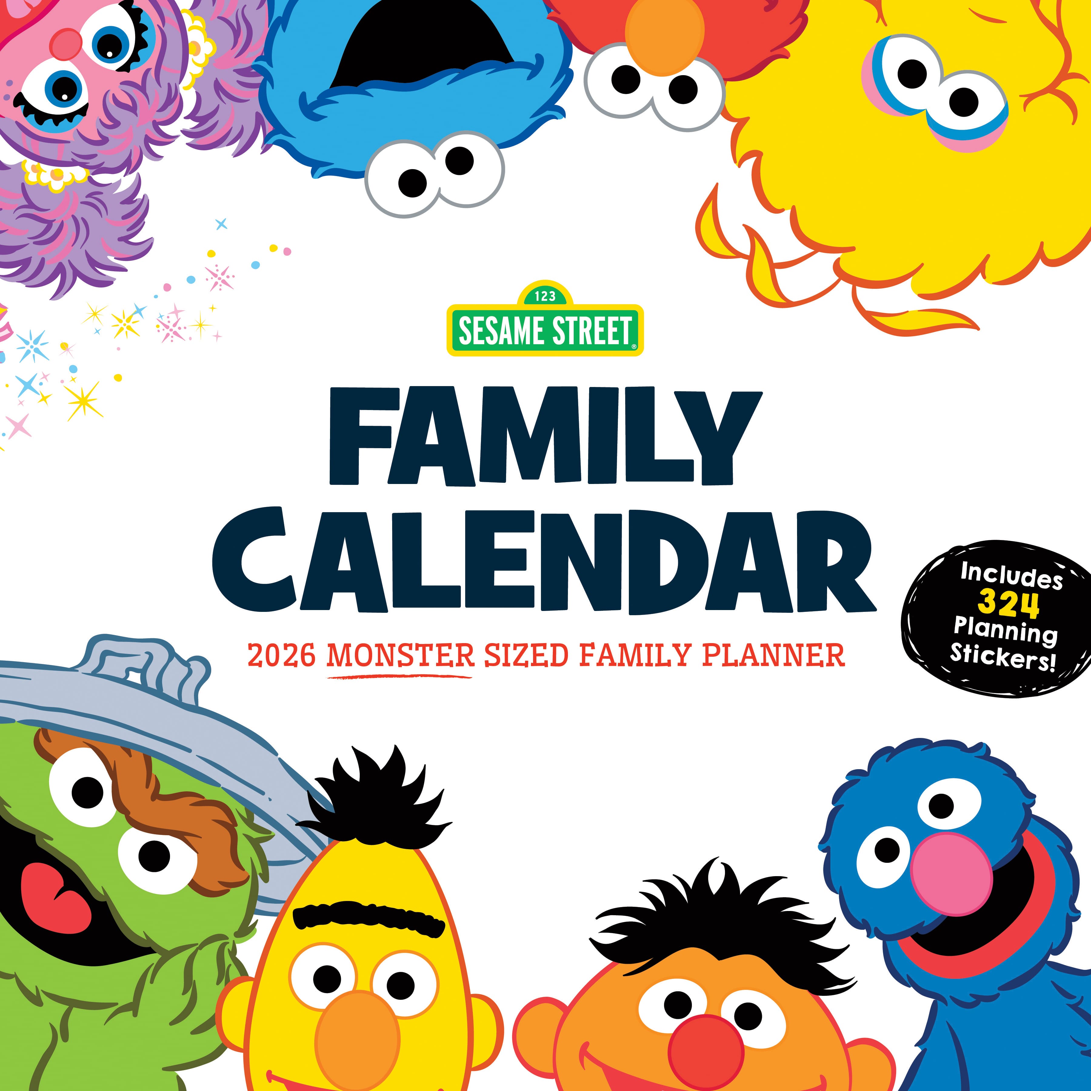 2026 Sesame Street Wall Calendar