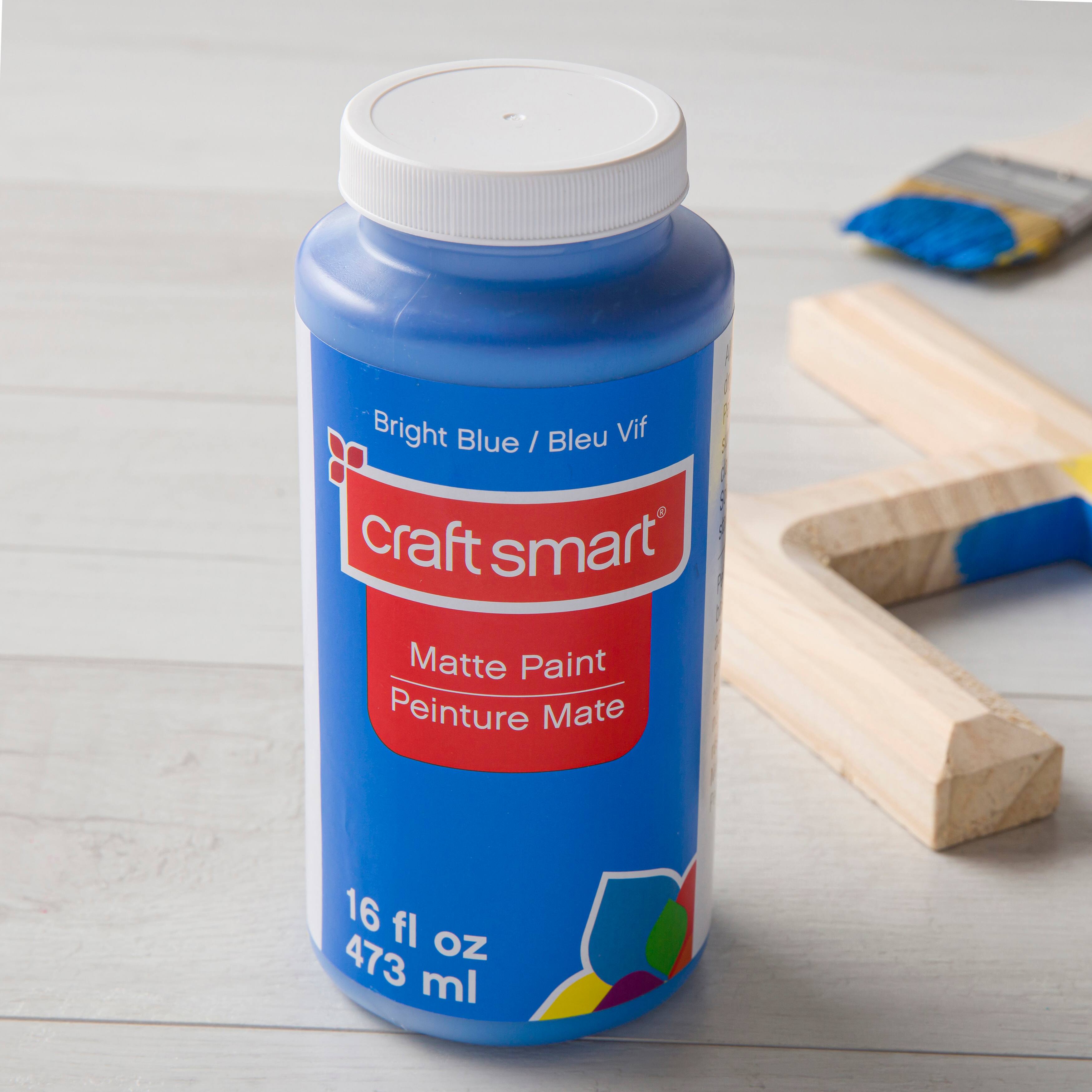 Matte Acrylic Paint by Craft Smart 16 oz in Black | Michaels