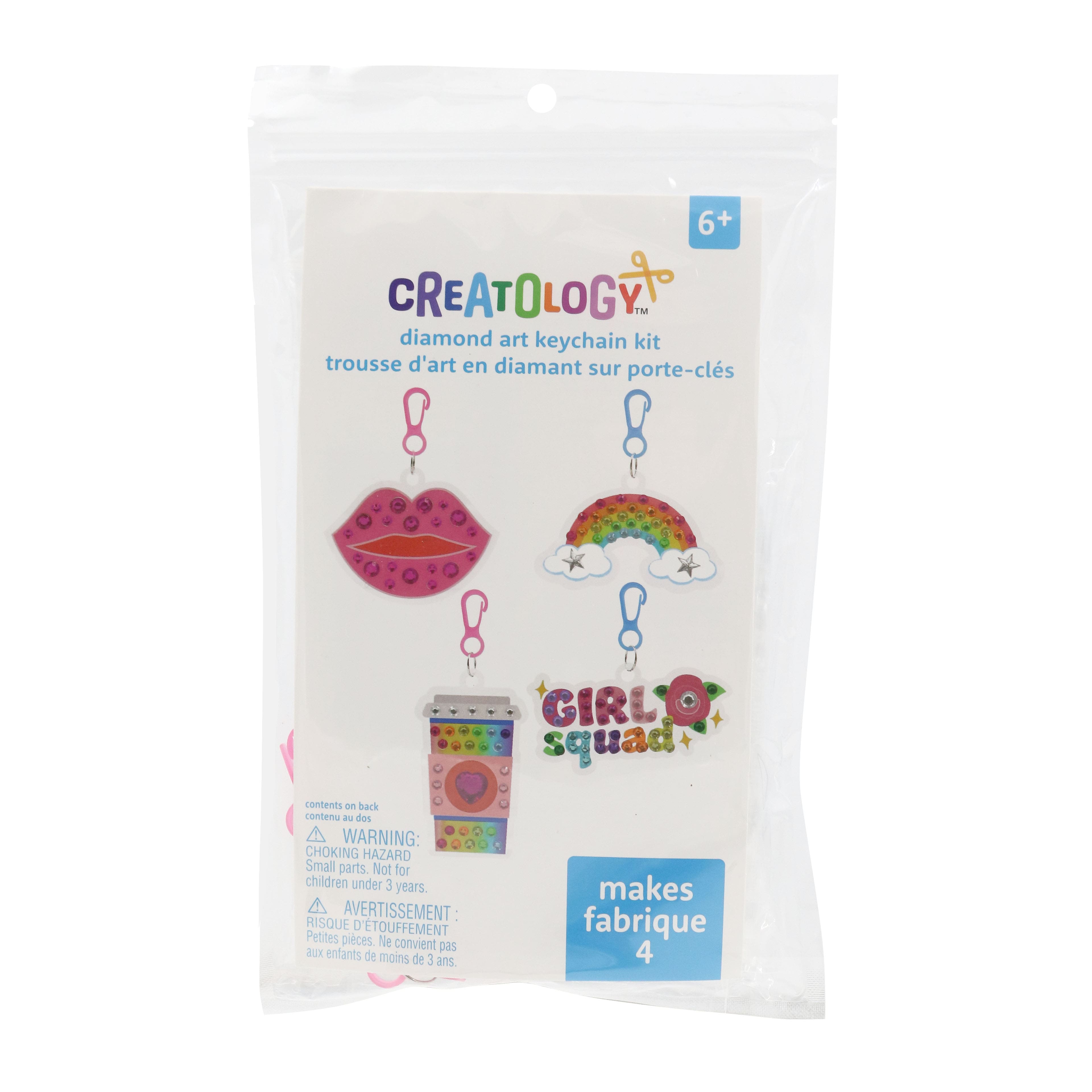 Girl Squad Backpack Keychain Diamond Art Kit by Creatology™