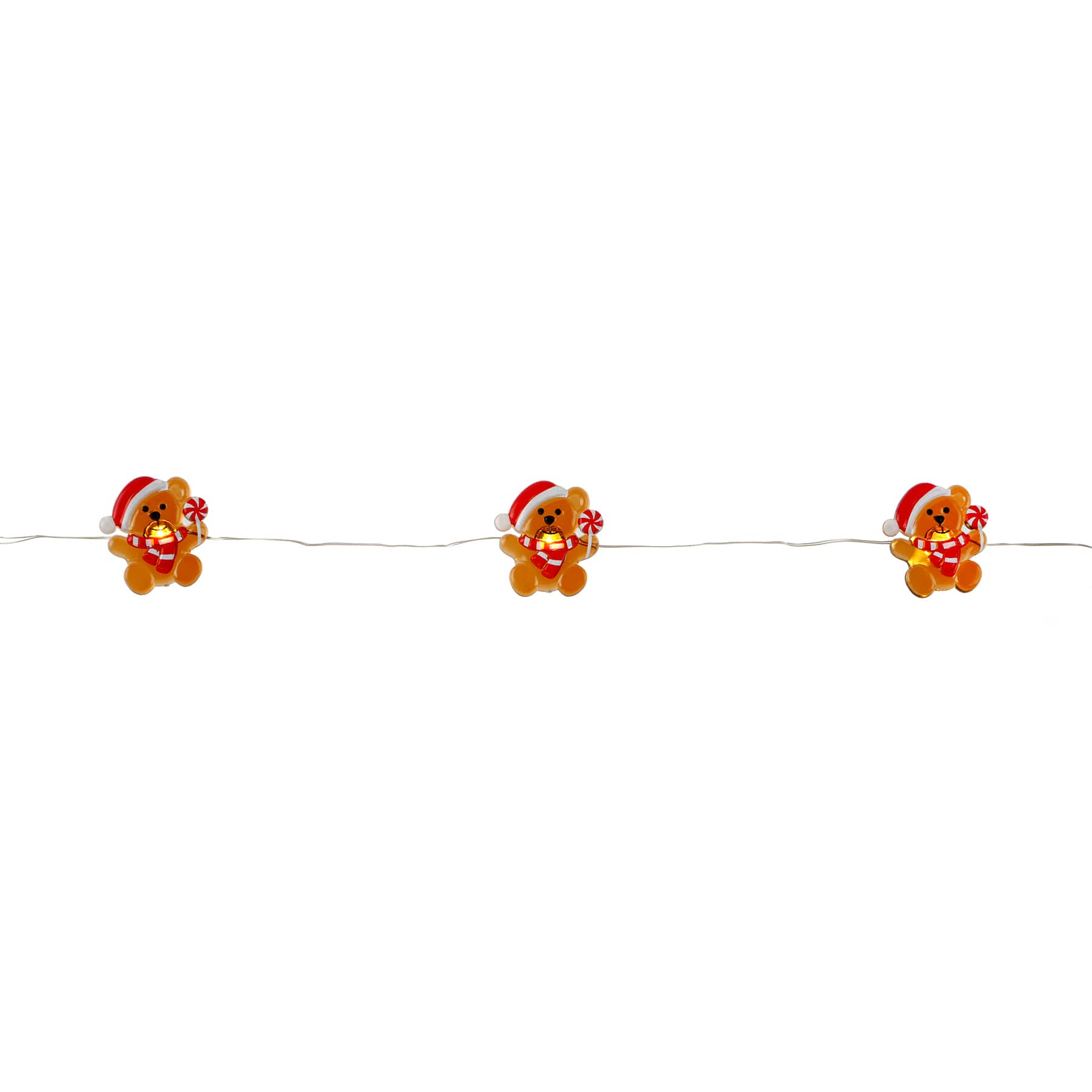 6ft. Teddy Bears LED Icon String Lights by Ashland&#xAE;