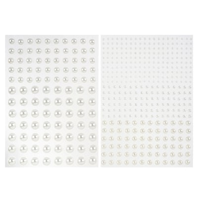 Recollections™ Adhesive Backed Pearls Value Pack image