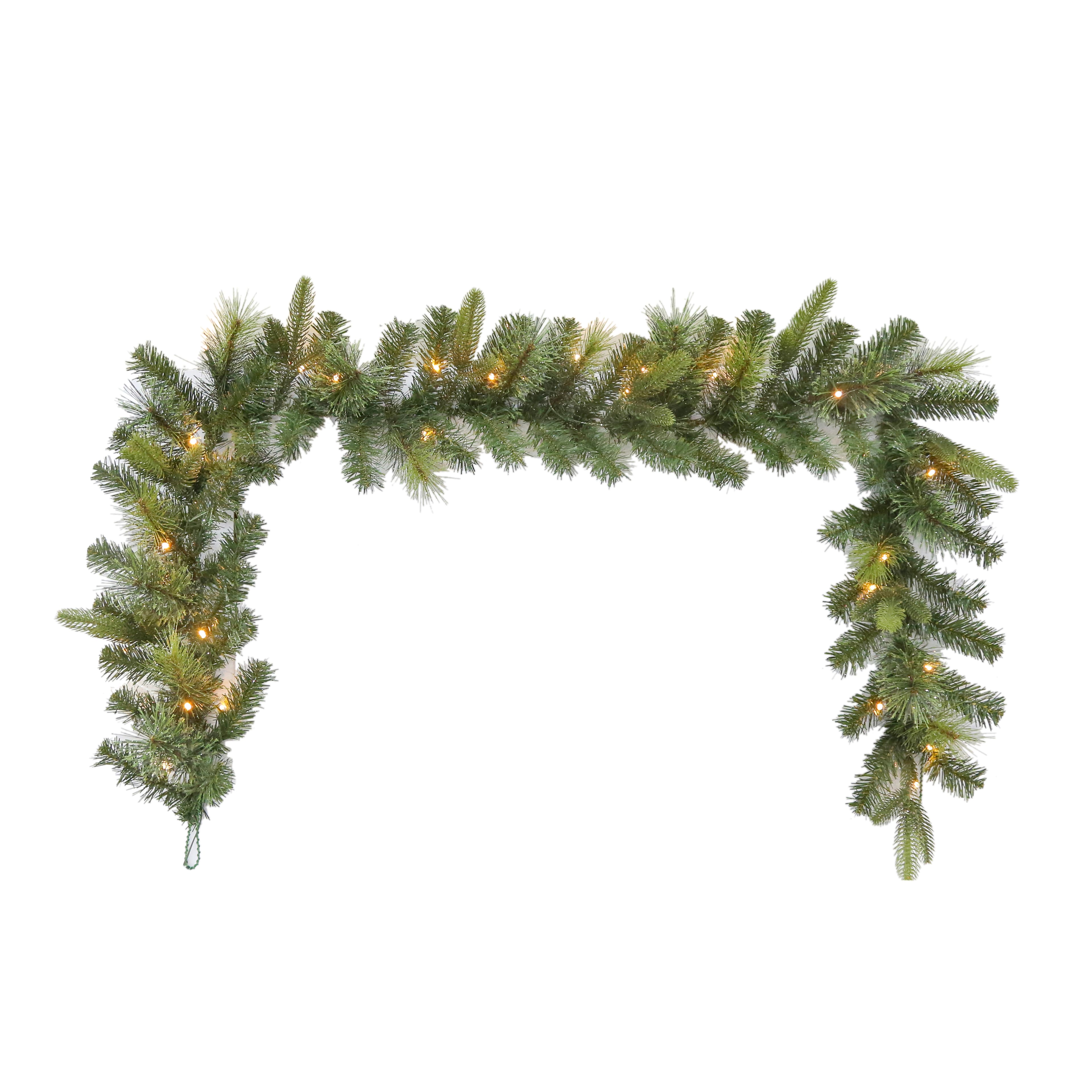 6ft. Pre-Lit Gilded Pine Garland by Ashland&#xAE;