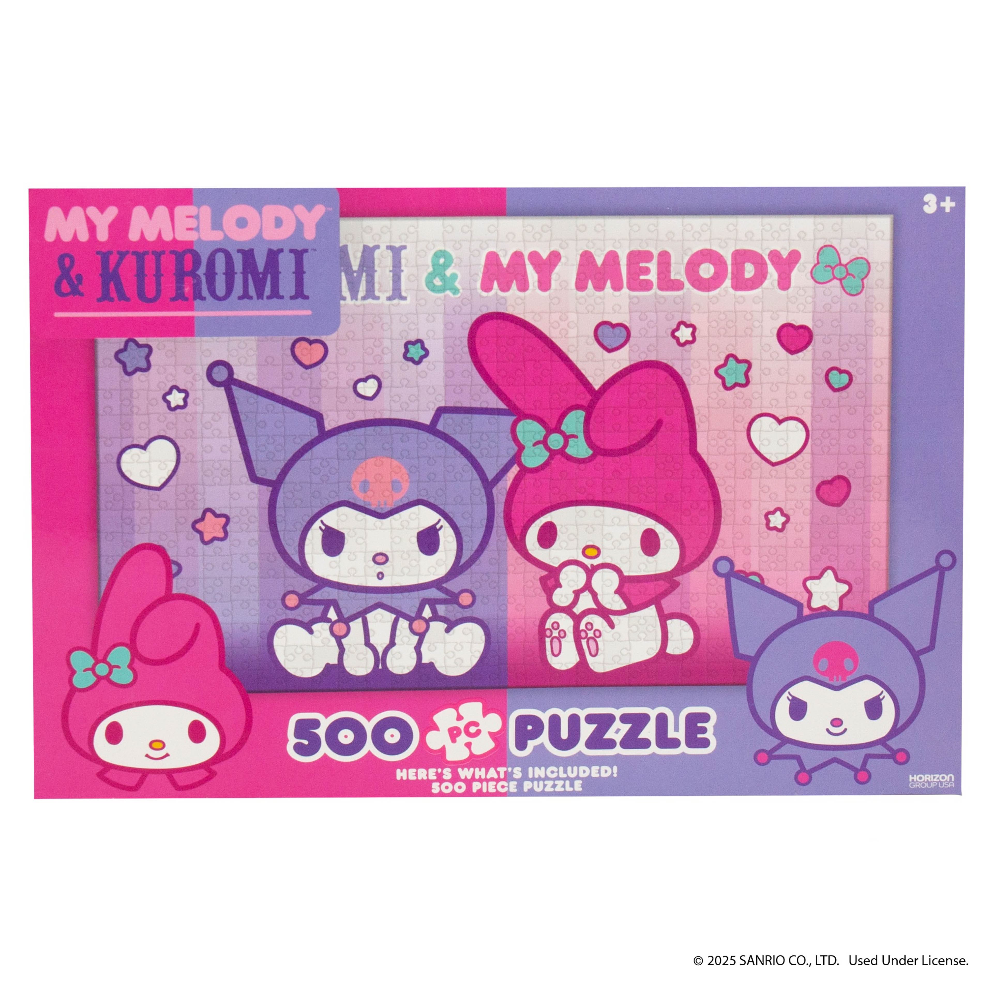 Hello Kitty® My Melody & Kuromi 500 Piece Puzzle | Michaels