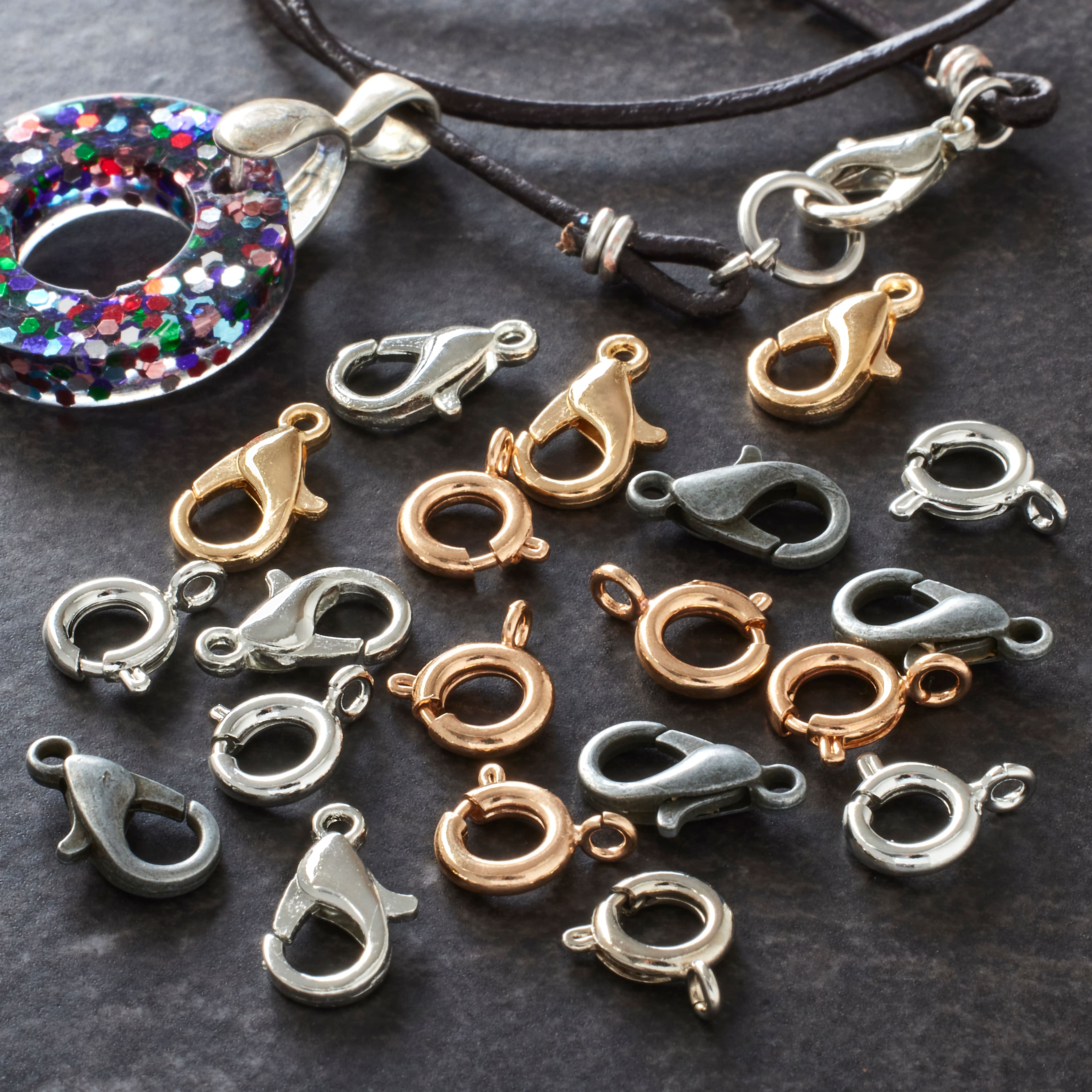 6 Packs: 135 ct. (810 total) Mixed Closures by Bead Landing™