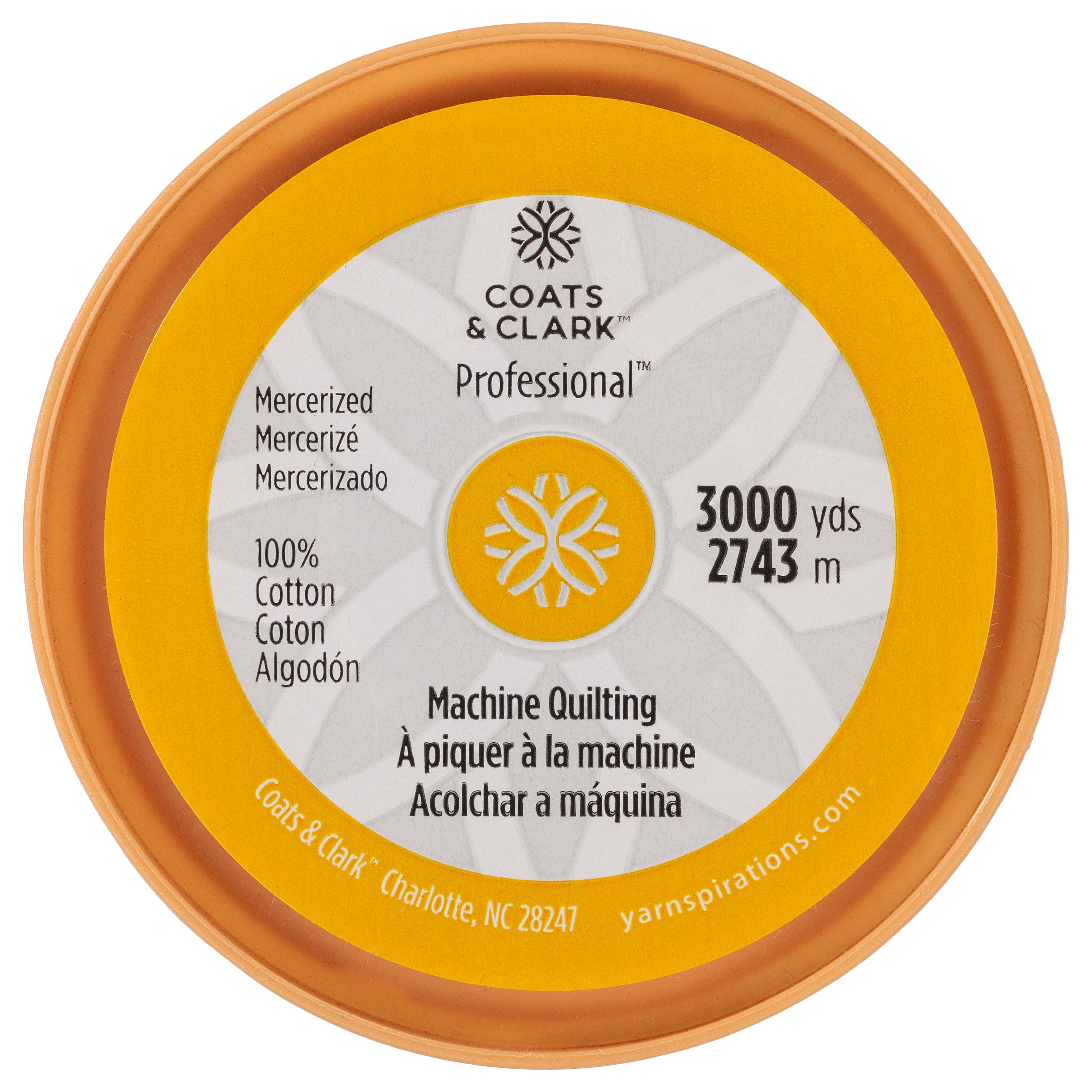Coats &#x26; Clark&#x2122; Professional&#x2122; Machine Quilting Thread, 3,000yd.