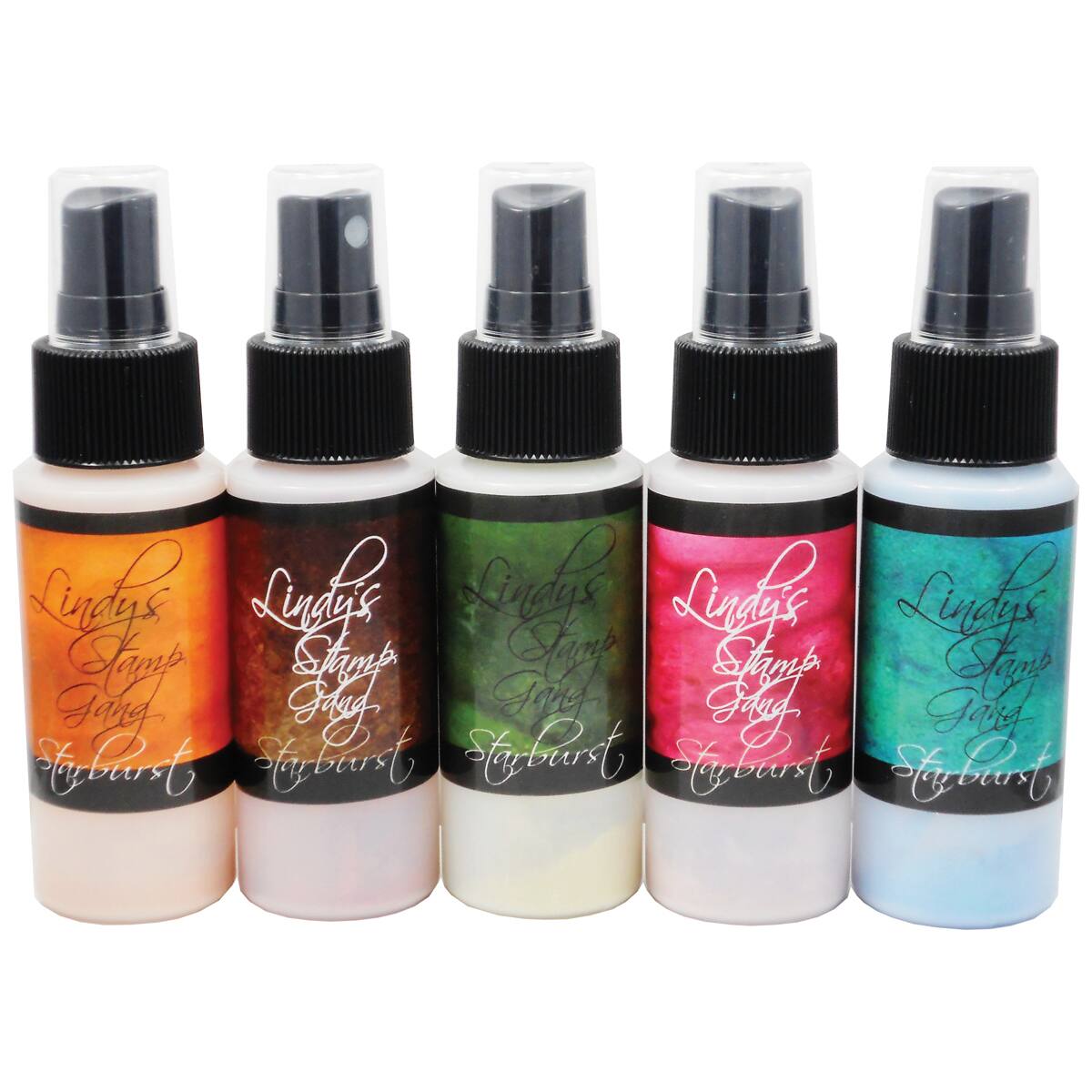 Lindy&#x27;s Stamp Gang&#xAE; Starburst Sprays Autumn Leaves Set, 2oz.