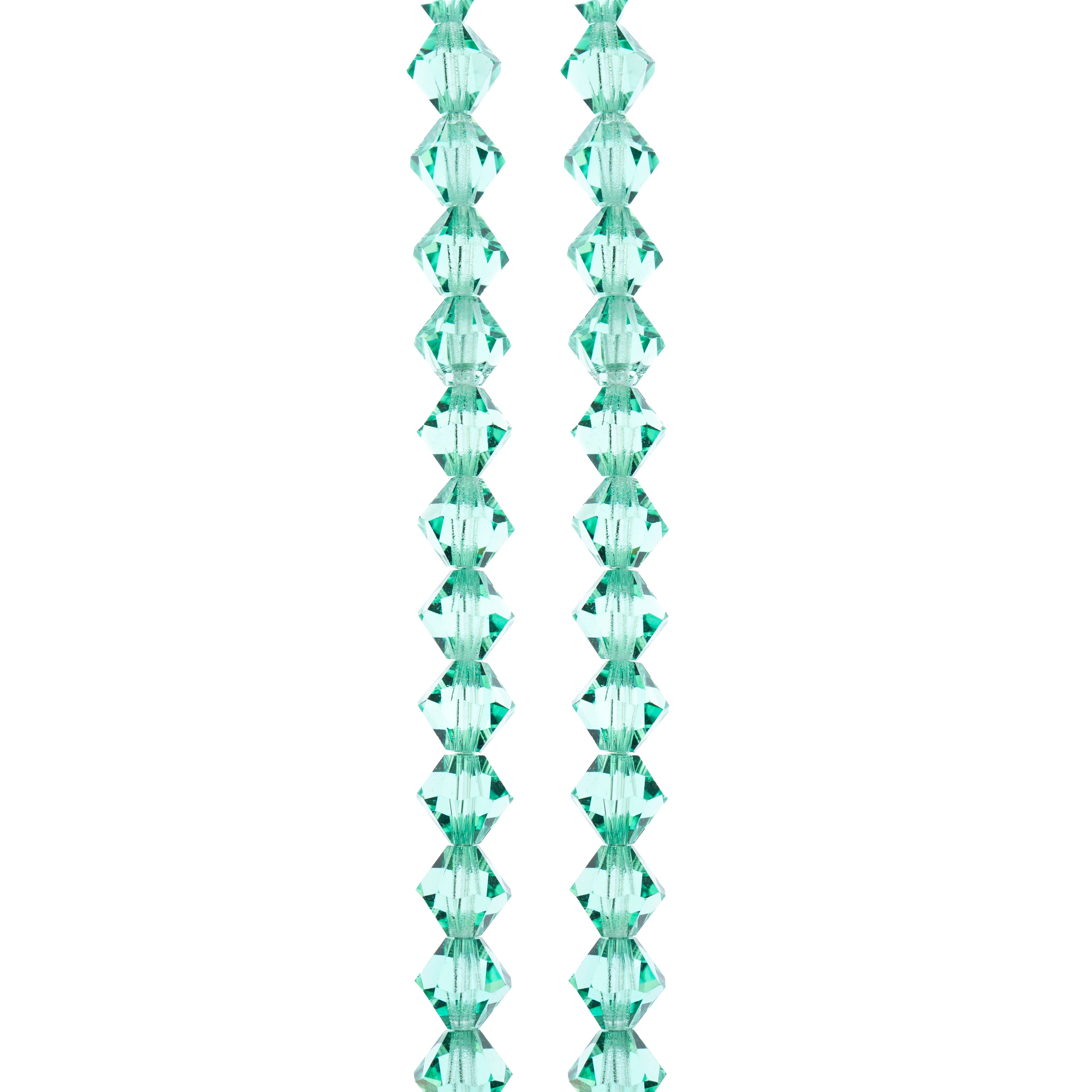 12 Pack: Preciosa Glass Crystal Bicone Beads, 6mm by Bead Landing™