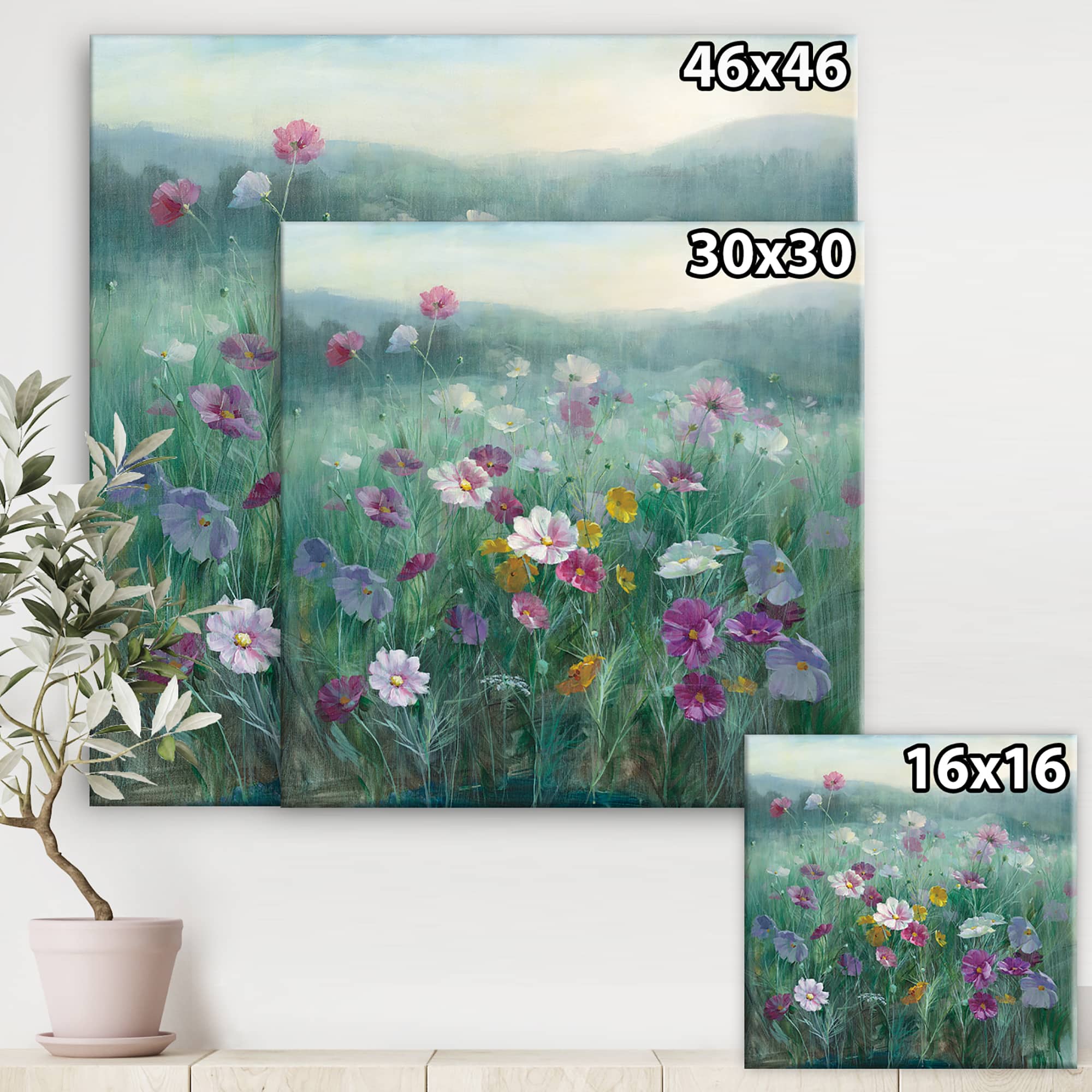 Designart - Flower field