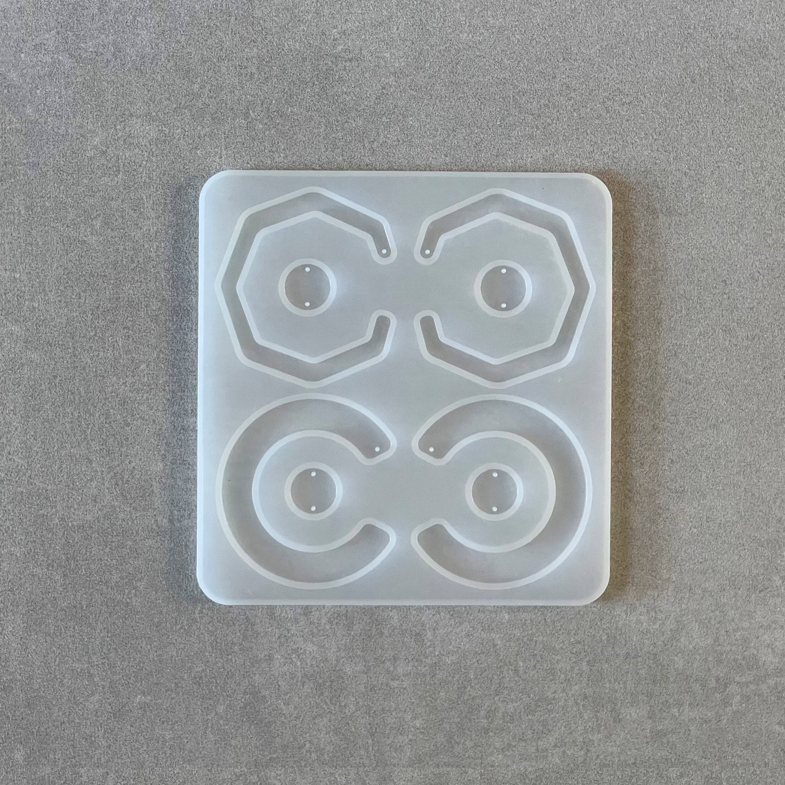 Jewelry Made By Me Resin Craft Big Hoops Mold