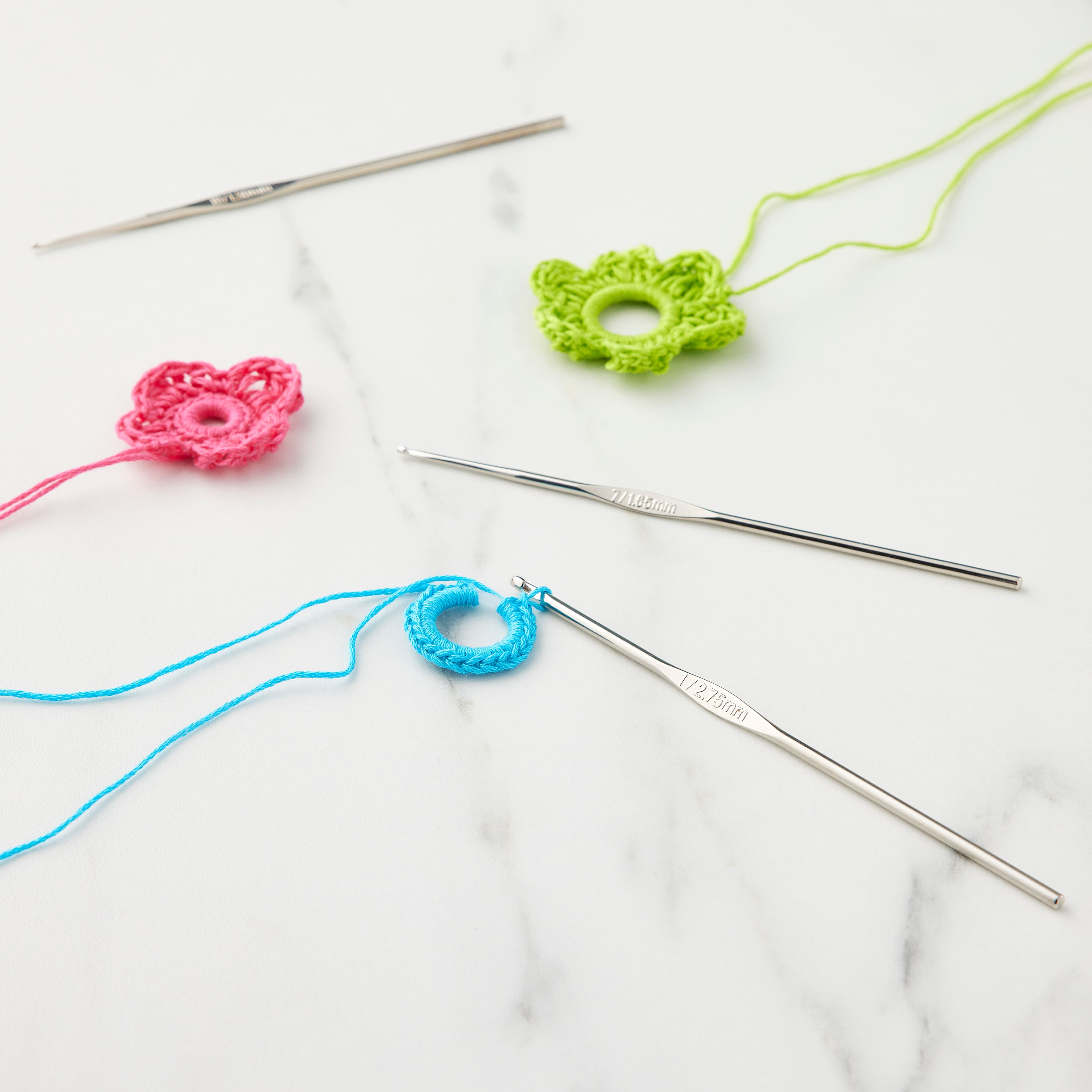 Steel Crochet Hook Set by Loops & Threads®, 1/7/10