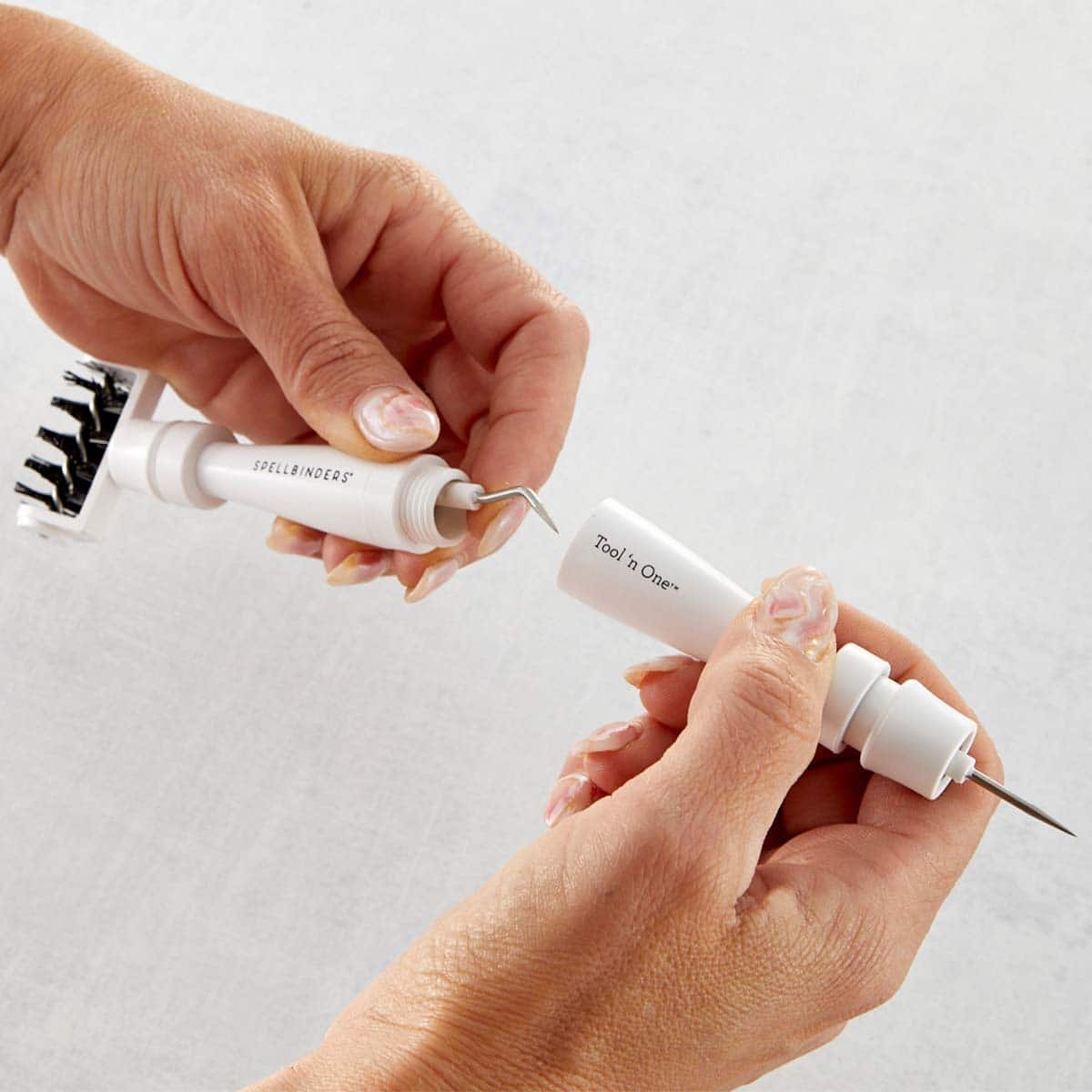 Spellbinders® Tool 'N One™ White Die Cutting Tool Kit