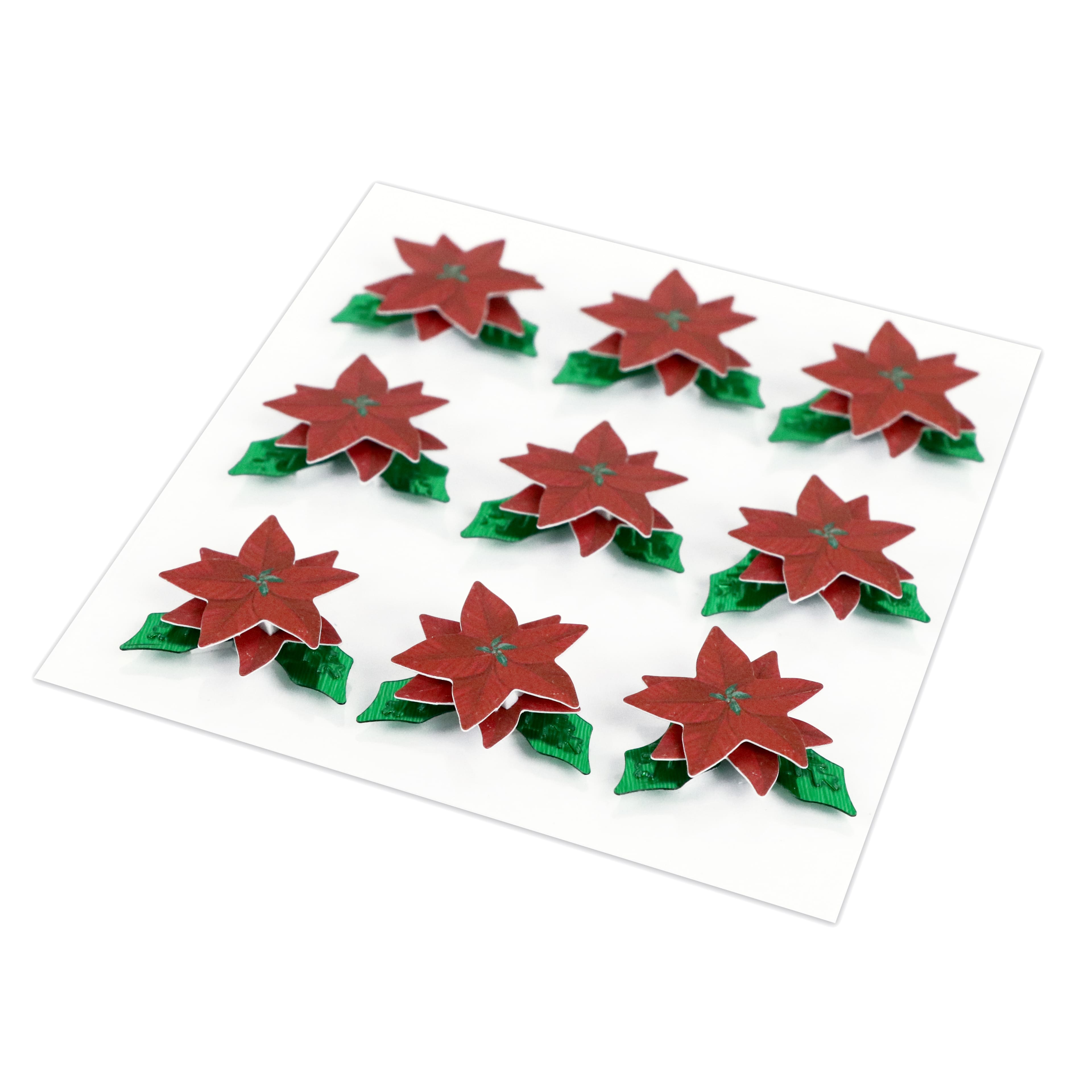 Poinsettia Dimensional Stickers by Recollections&#x2122;