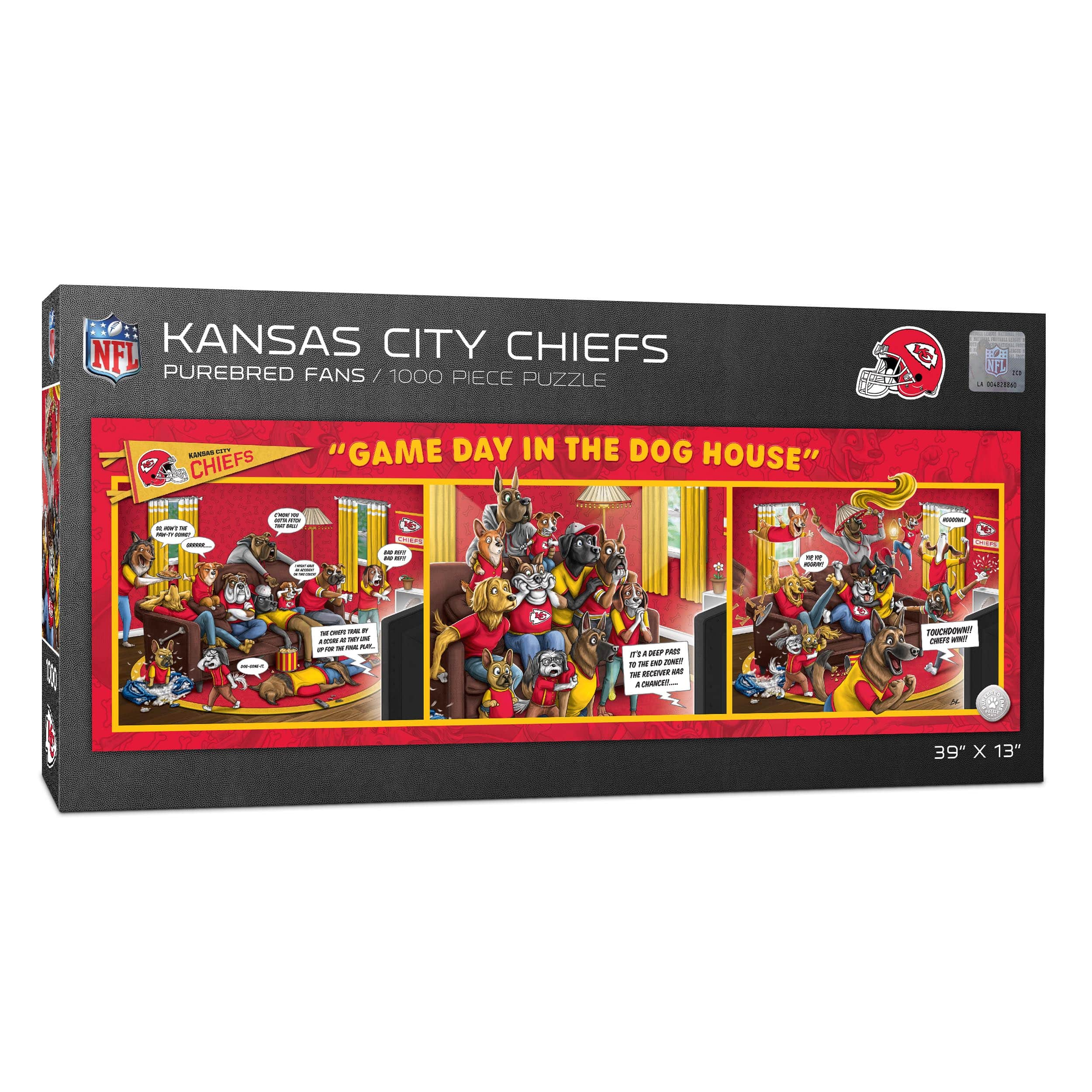 NFL Game Day in the Dog House 1,000 Piece Puzzle | Michaels