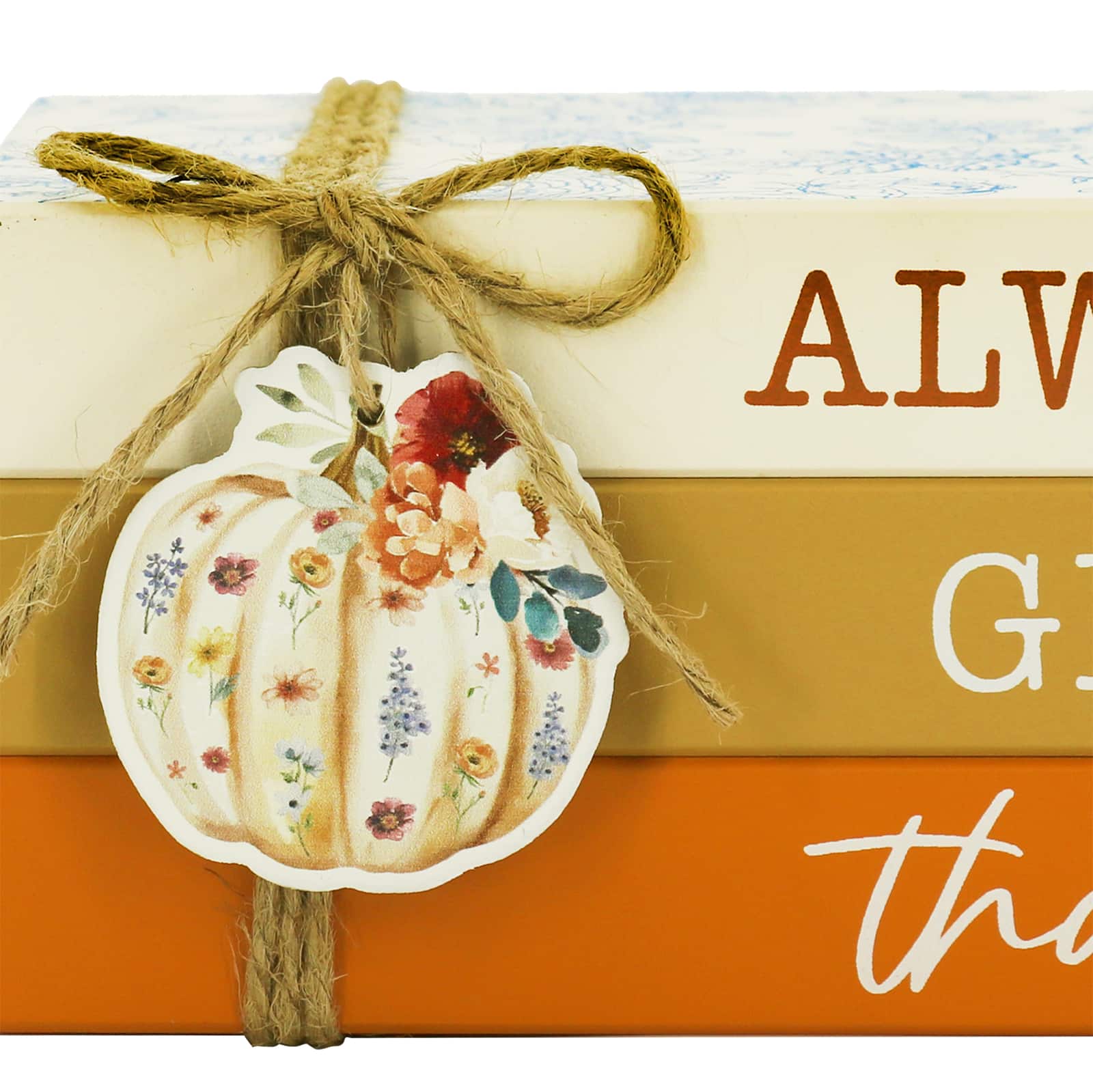 Always Give Thanks Book Tabletop D&#xE9;cor by Ashland&#xAE;