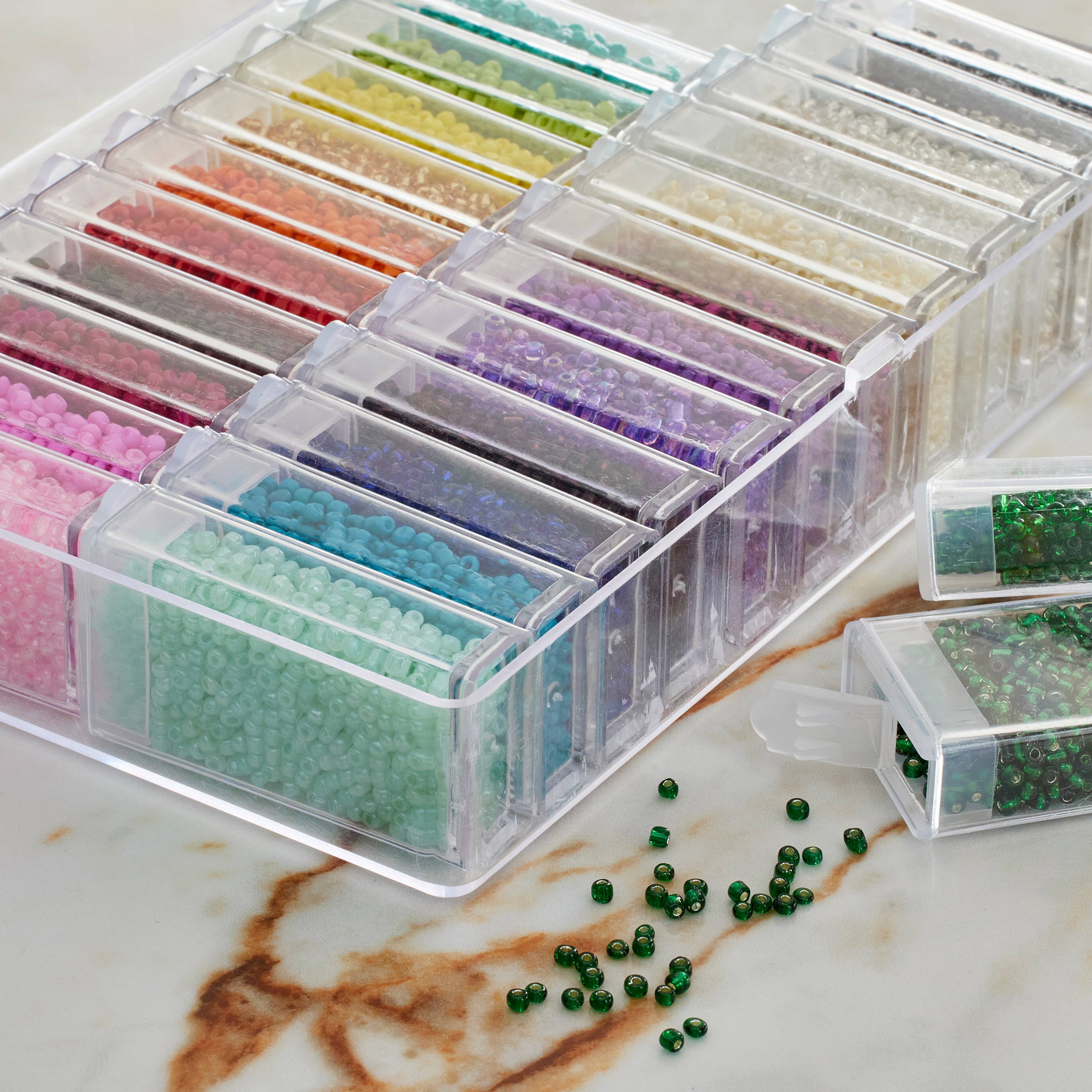 Assorted Glass Seed Beads by Bead Landing® 
