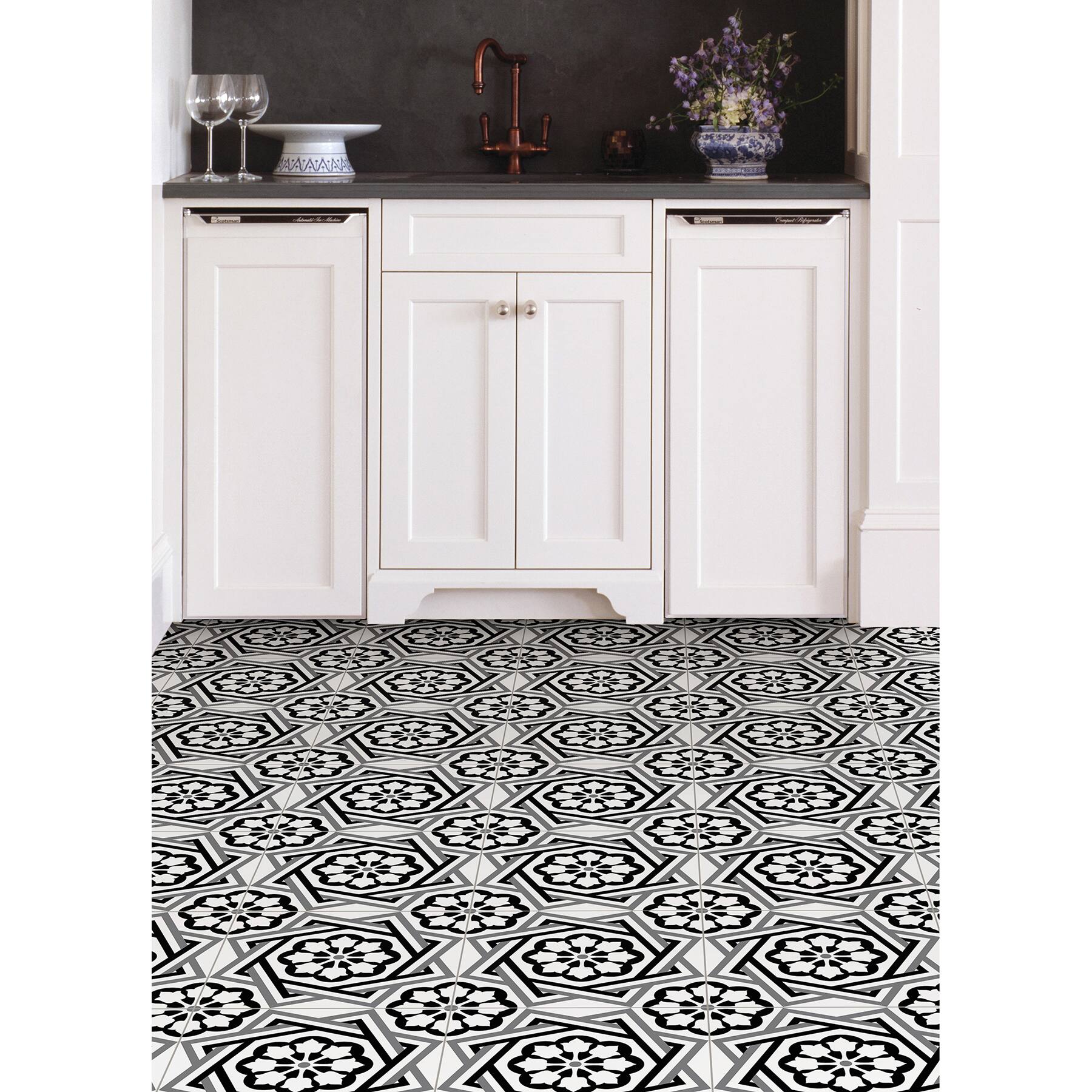 FloorPops Dakota Peel & Stick Floor Tiles