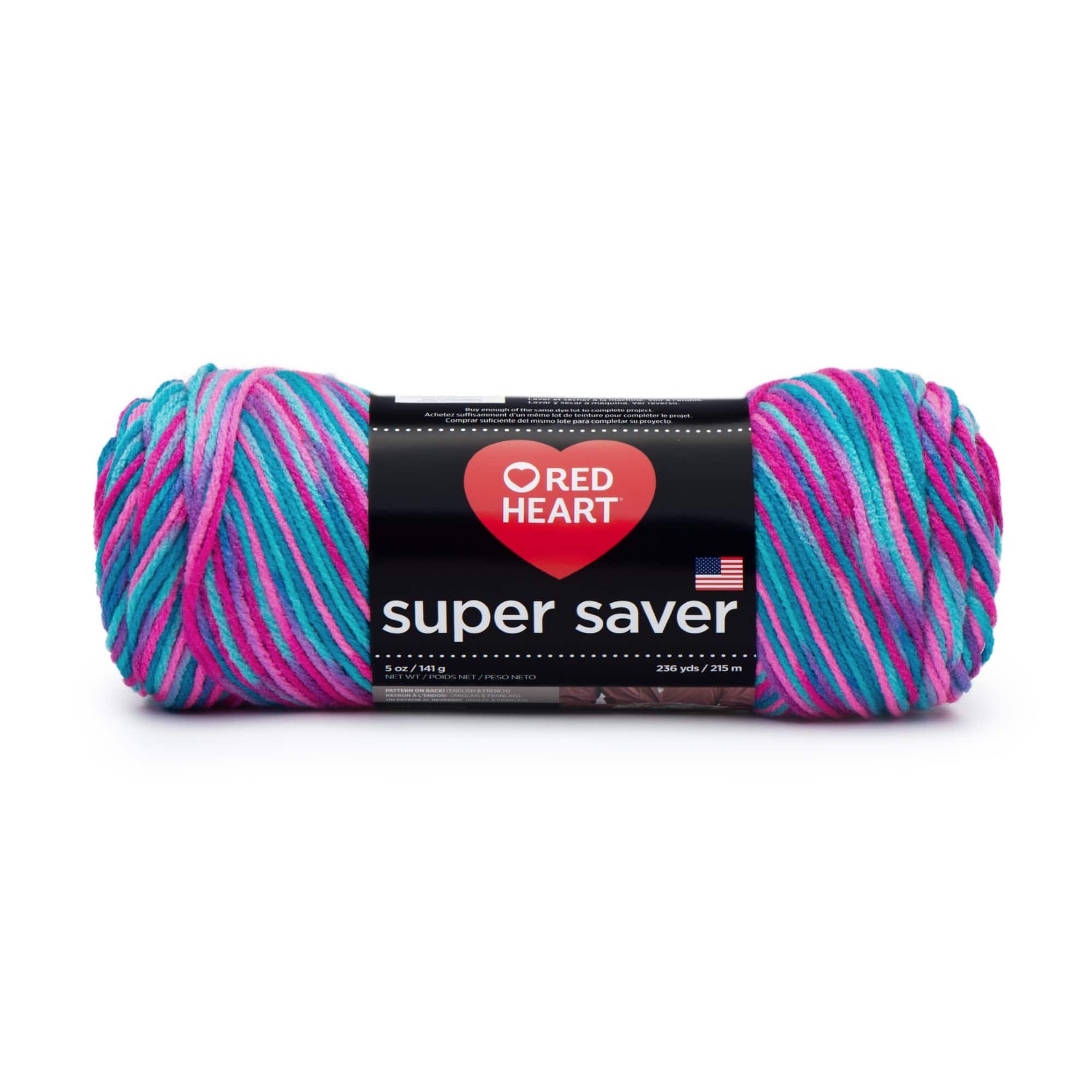 Bulk Buy: Red Heart Super Saver (2-Pack) (Soft White, 7 oz Each Skein)