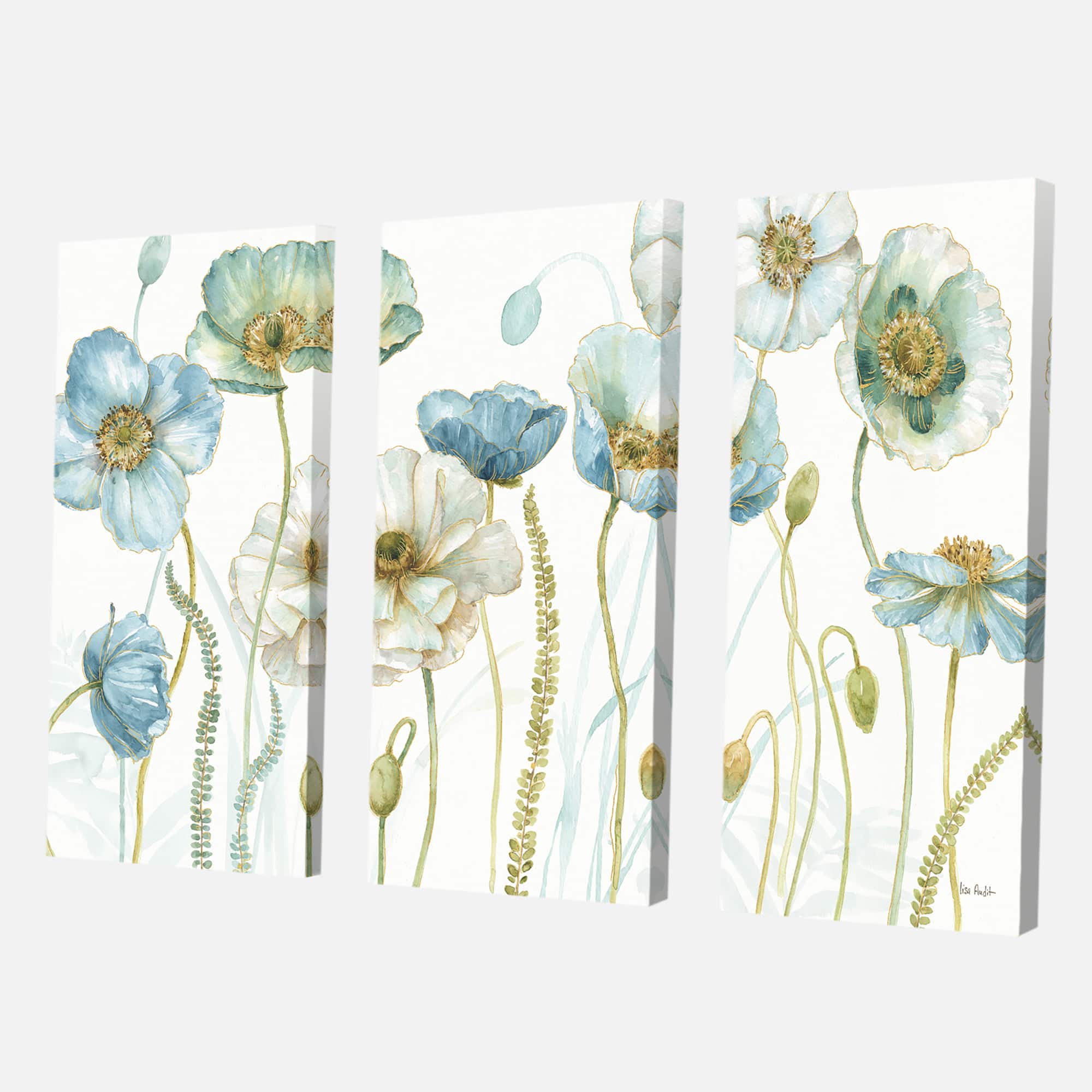 Designart - My Greenhouse Cottage Flowers IV - Traditional Gallery-wrapped Canvas