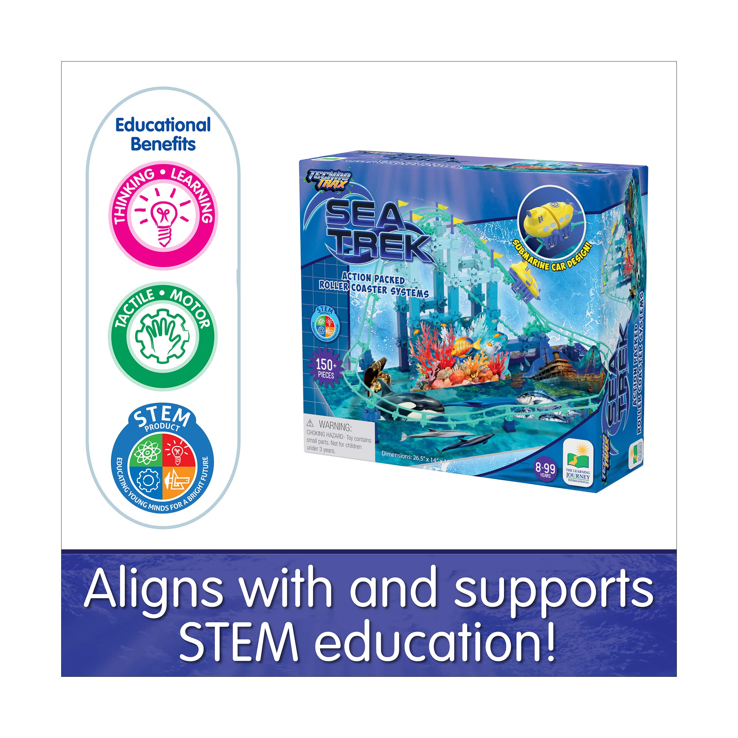 Techno Trax - Sea Trek: 150+ Pcs