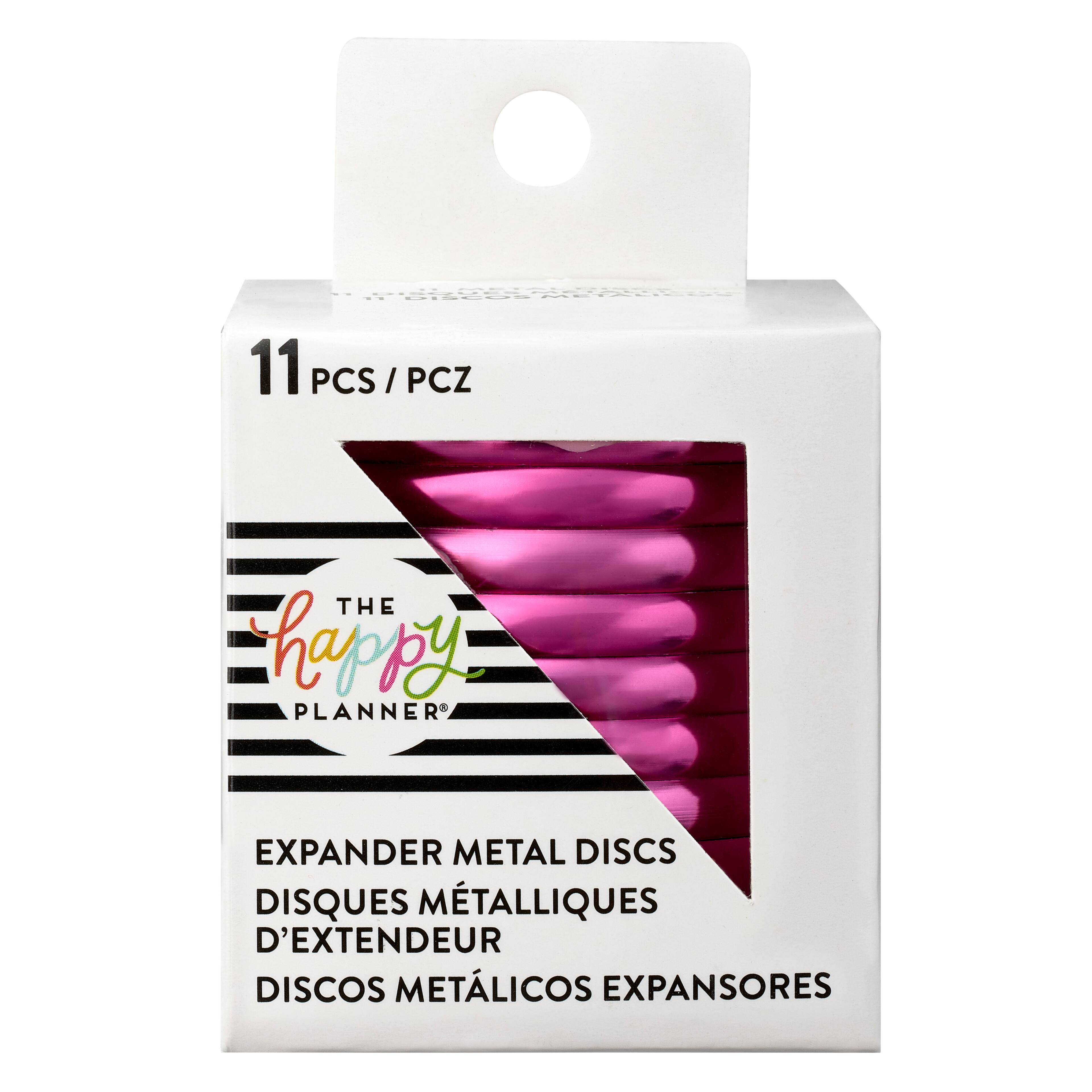 the-happy-planner-expander-metal-discs-hot-pink-michaels