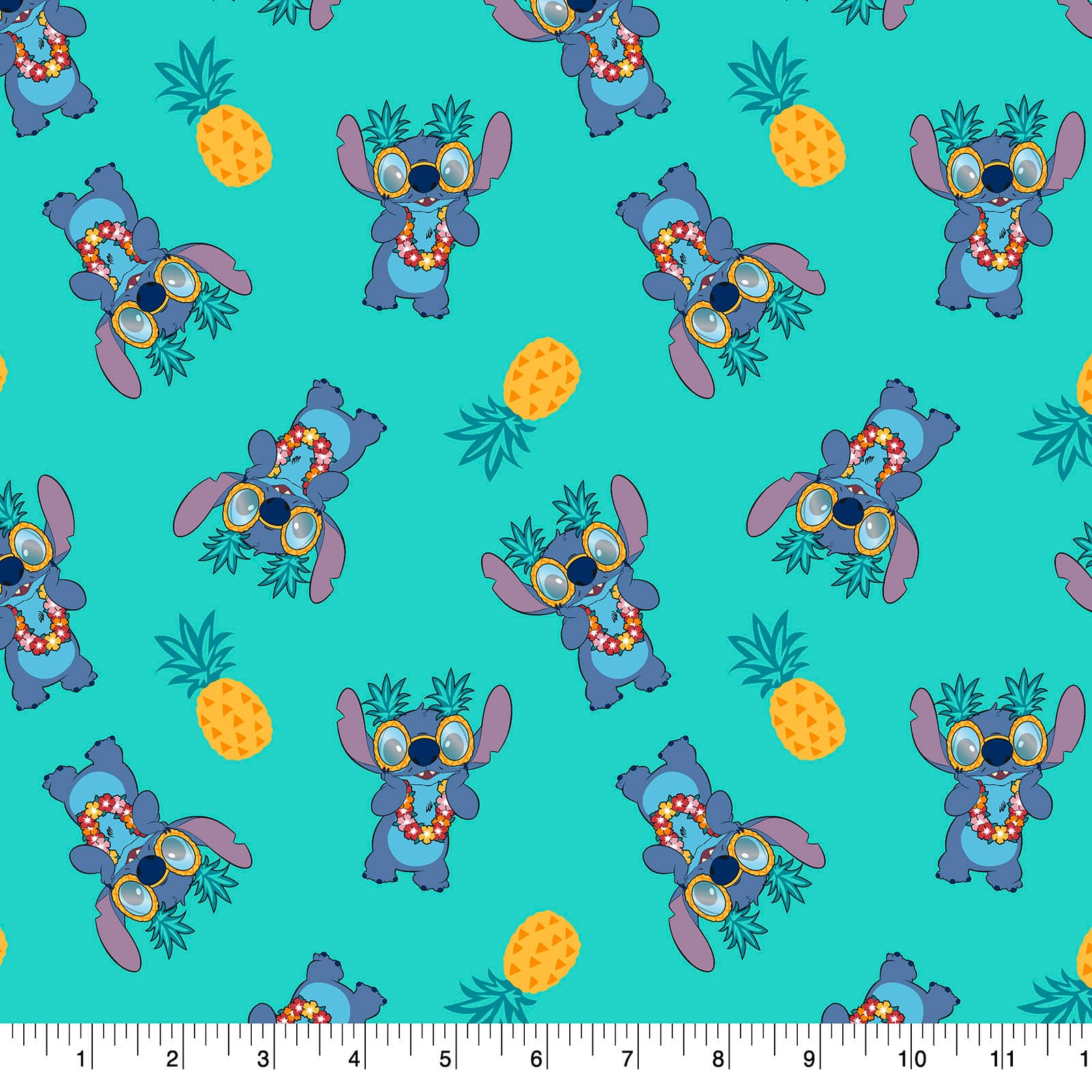 Springs Creative Disney® Lilo & Stitch Pineapple Toss Cotton Fabric