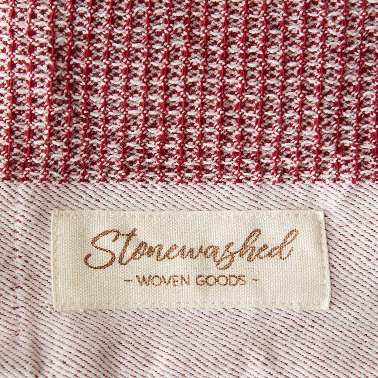DII® Redwood Washed Waffle Dish Towels, 2ct.