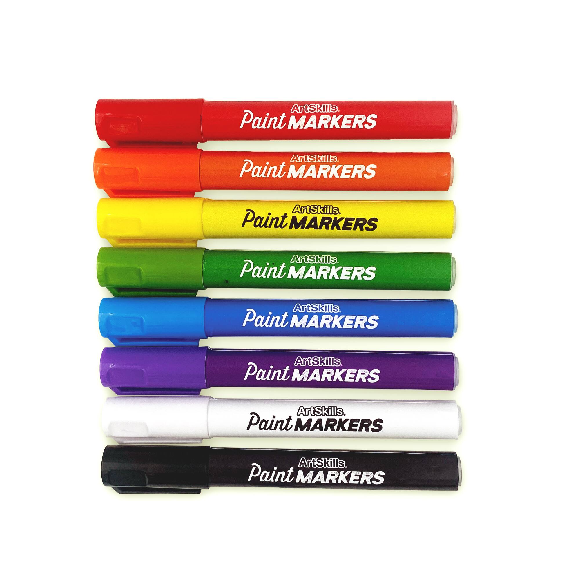 ArtSkills&#xAE; 8 Color Acrylic Paint Markers
