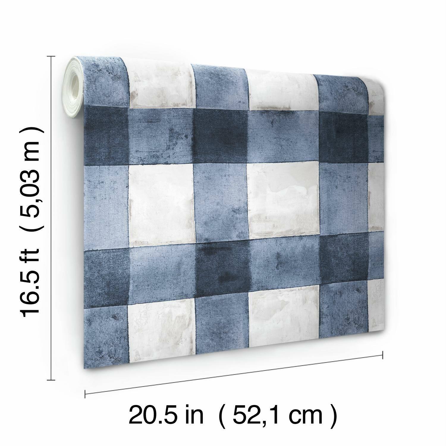 RoomMates Buffalo Plaid Peel &#x26; Stick Wallpaper