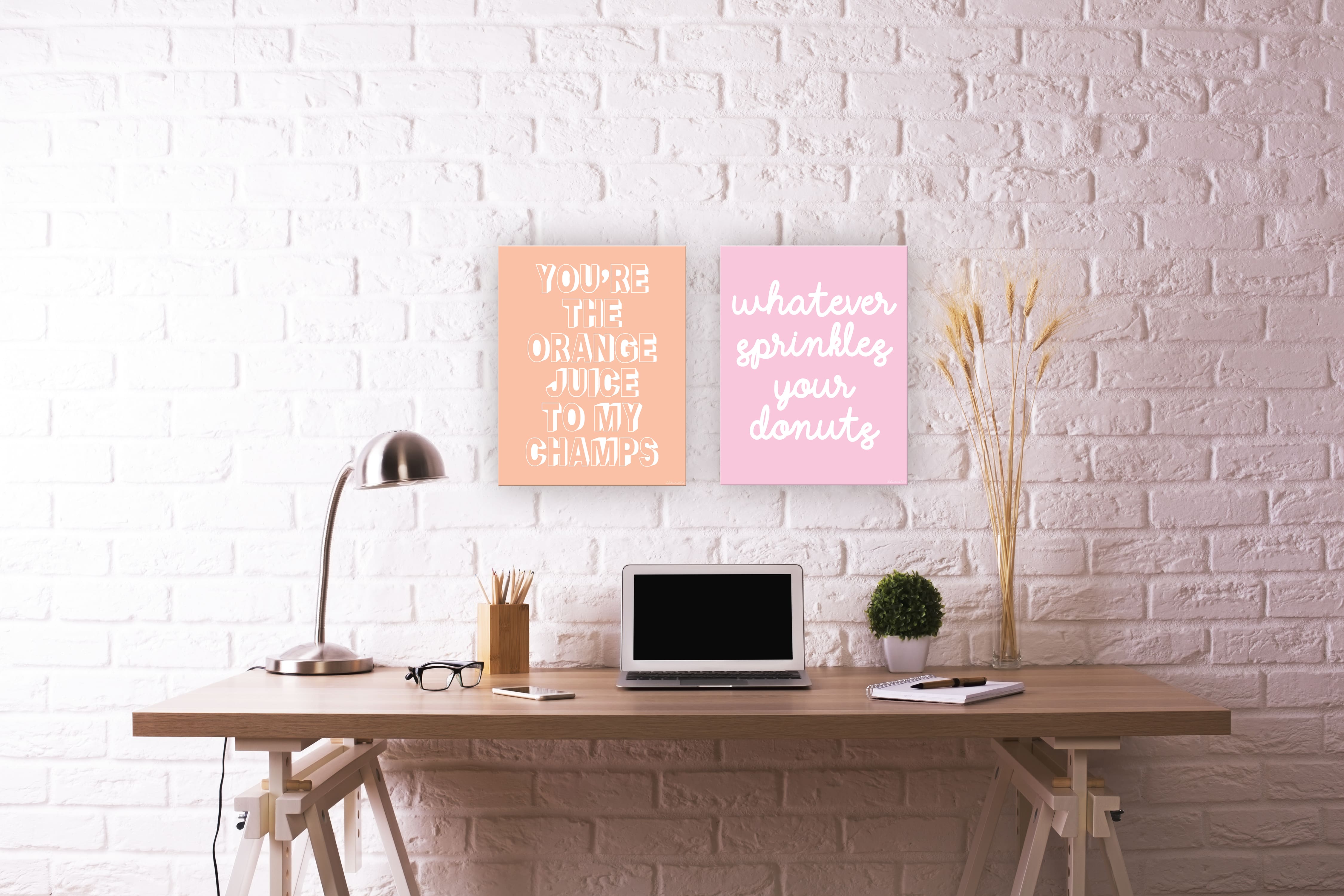 Stupell Industries You're The OJ To My Champs Wood Wall Plaque