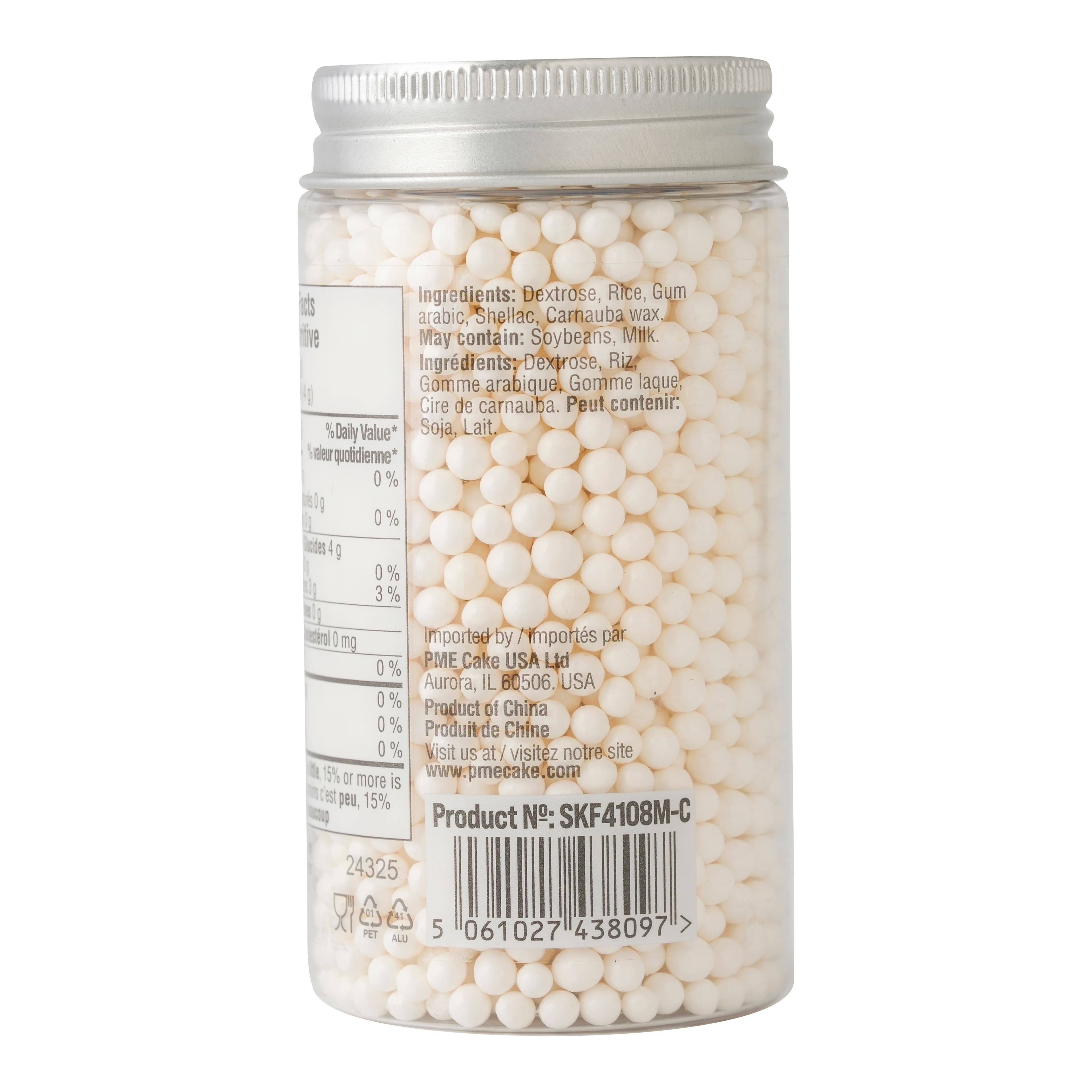 PME Cake Sweet Street&#xAE; 3.5oz. Cake Decorating Pearls
