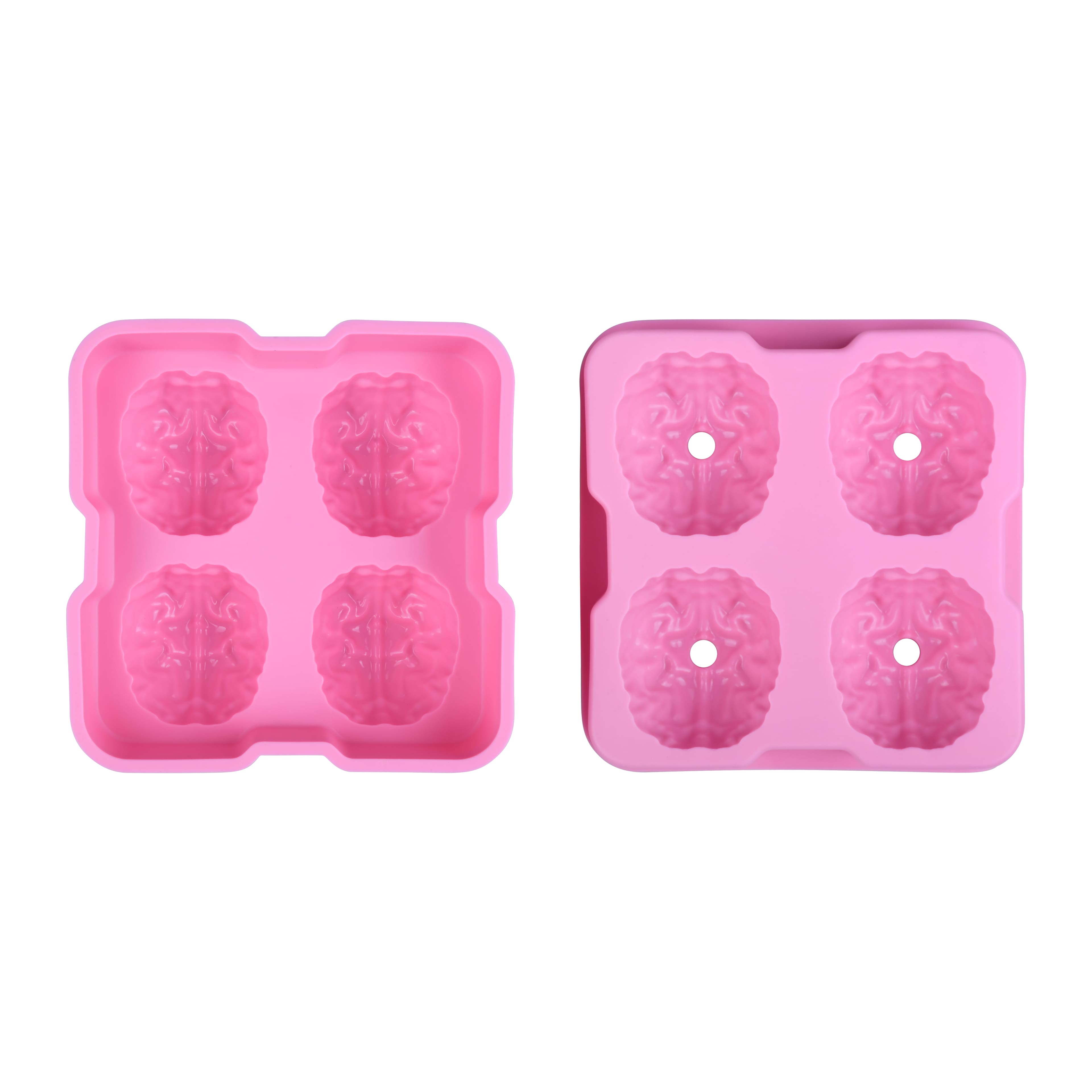 Brain 3D Silicone Ice Mold by Makery&#x2122;