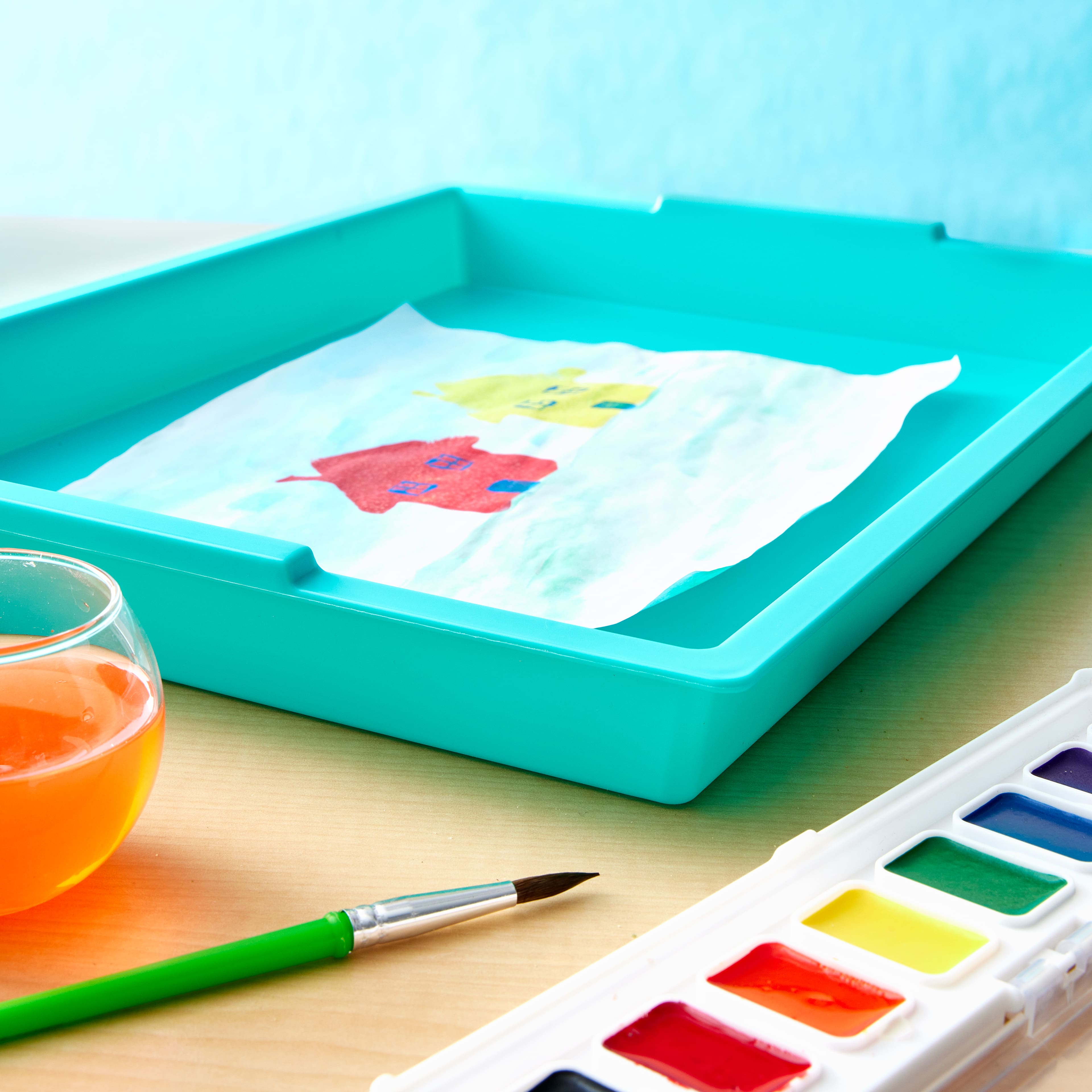 8 Pack: Finger Paint Tray by Creatology&#x2122;