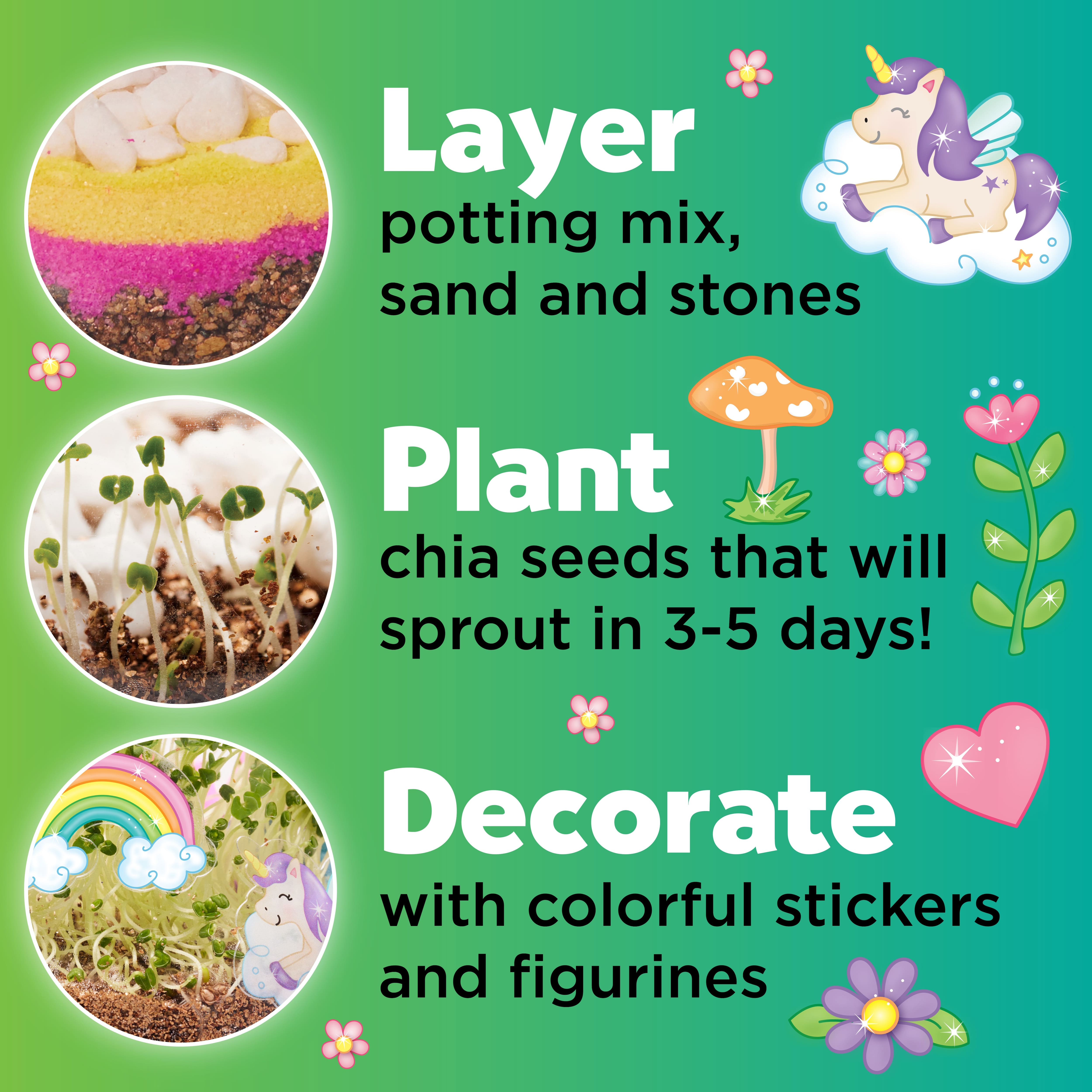 Creativity for Kids&#xAE; Plant &#x26; Grow Unicorn Forest Kit