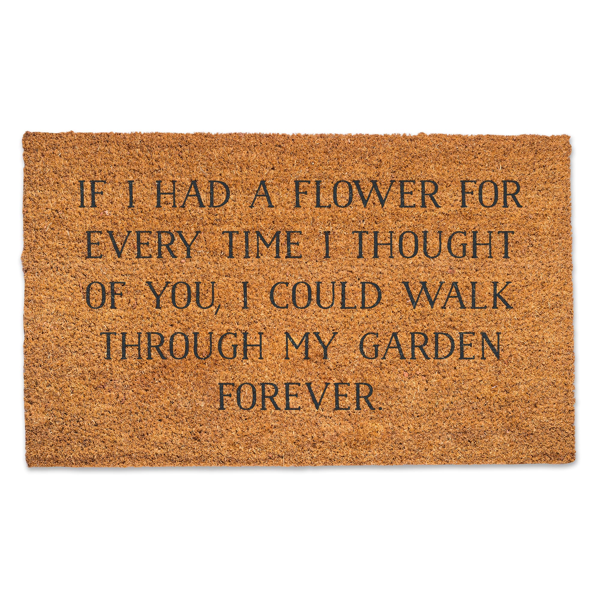 Walk Through My Garden Doormat
