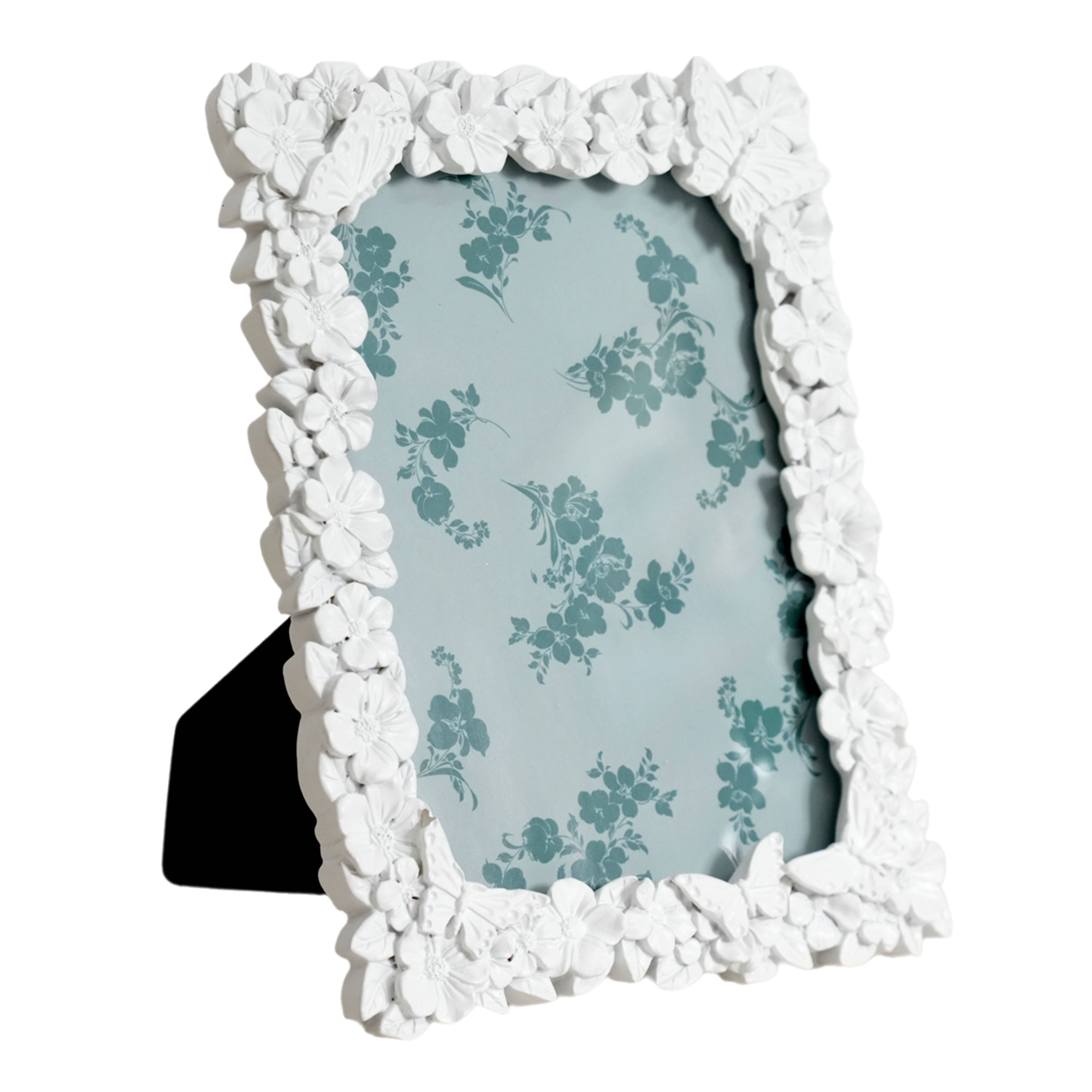 Just Jane 5&#x22; x 7&#x22; White Butterfly Frame by Studio D&#xE9;cor&#xAE;